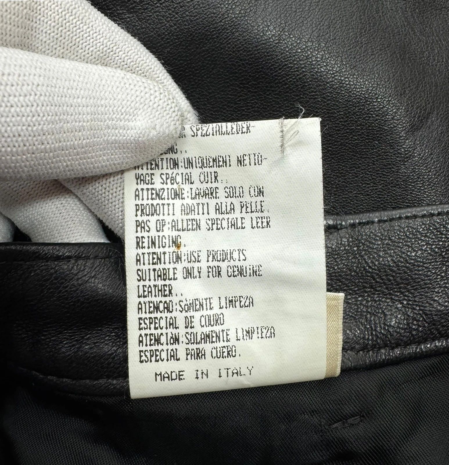 Other Betty Barclay Genuine Leather Pants Vintage size 40 Size 28" / US 6 / IT 42 - 11 Thumbnail