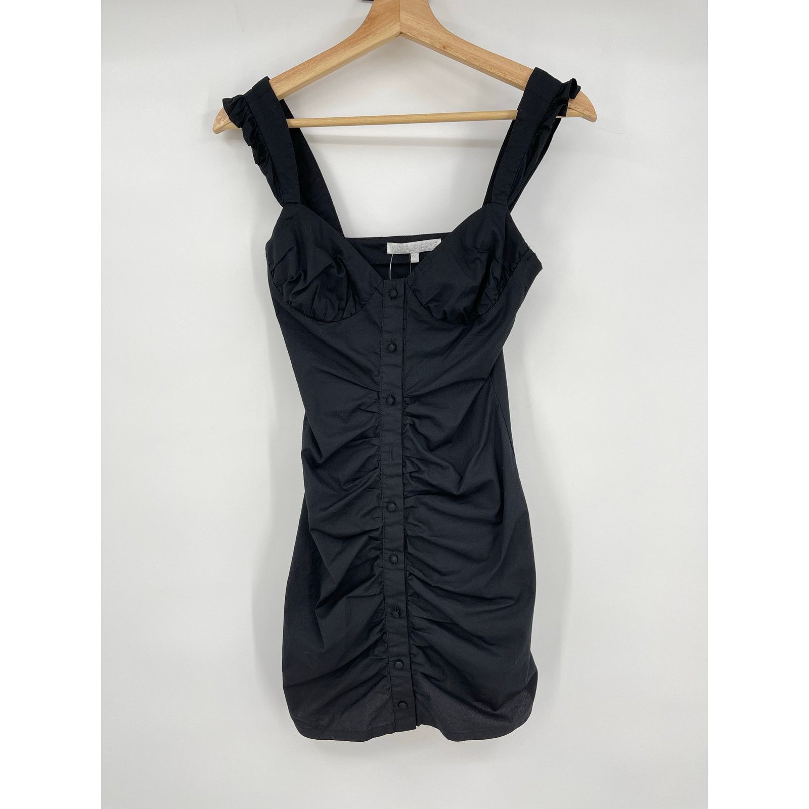 REVOLVE MORE TO COME | NWT Isla Bustier Dress in Black Cotton XXS Size XXS / US 00 / IT 34 - 3 Thumbnail