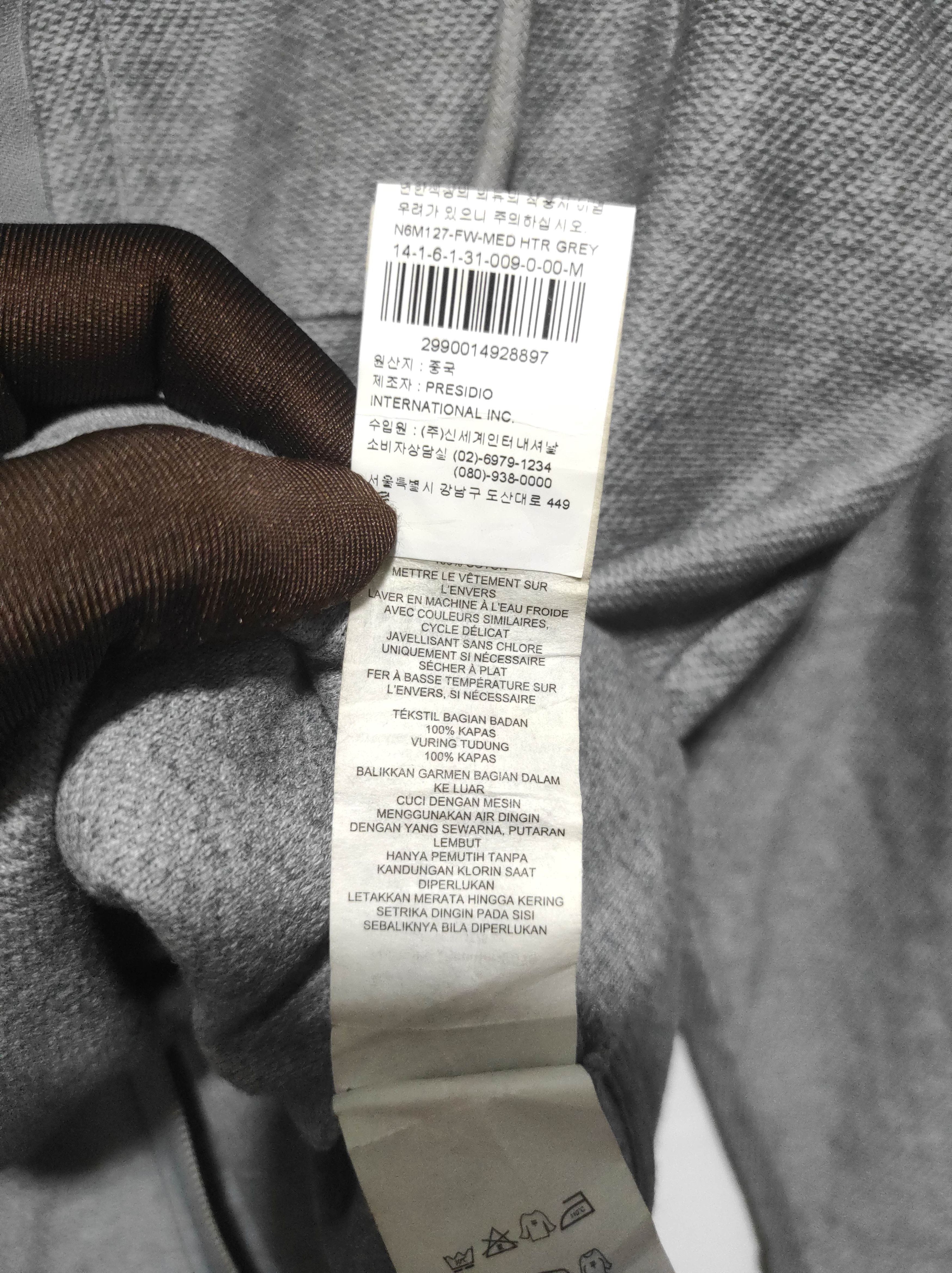 Armani Exchange Armani Exchange Zipper 2 Fur Hoodie ifsixwasnine lgb style Size US M / EU 48-50 / 2 - 15 Thumbnail