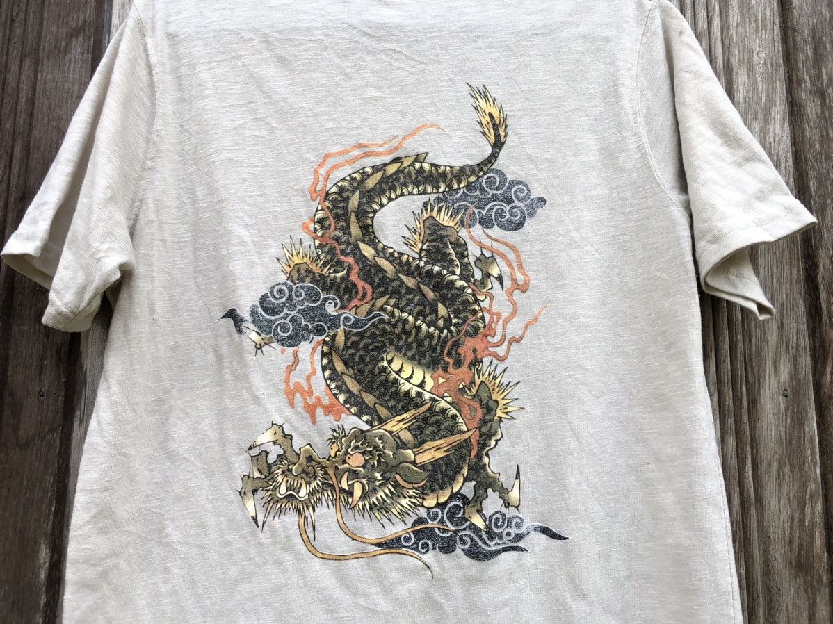 Japanese Brand Contribe Dragon Tshirt Size US M / EU 48-50 / 2 - 3 Thumbnail