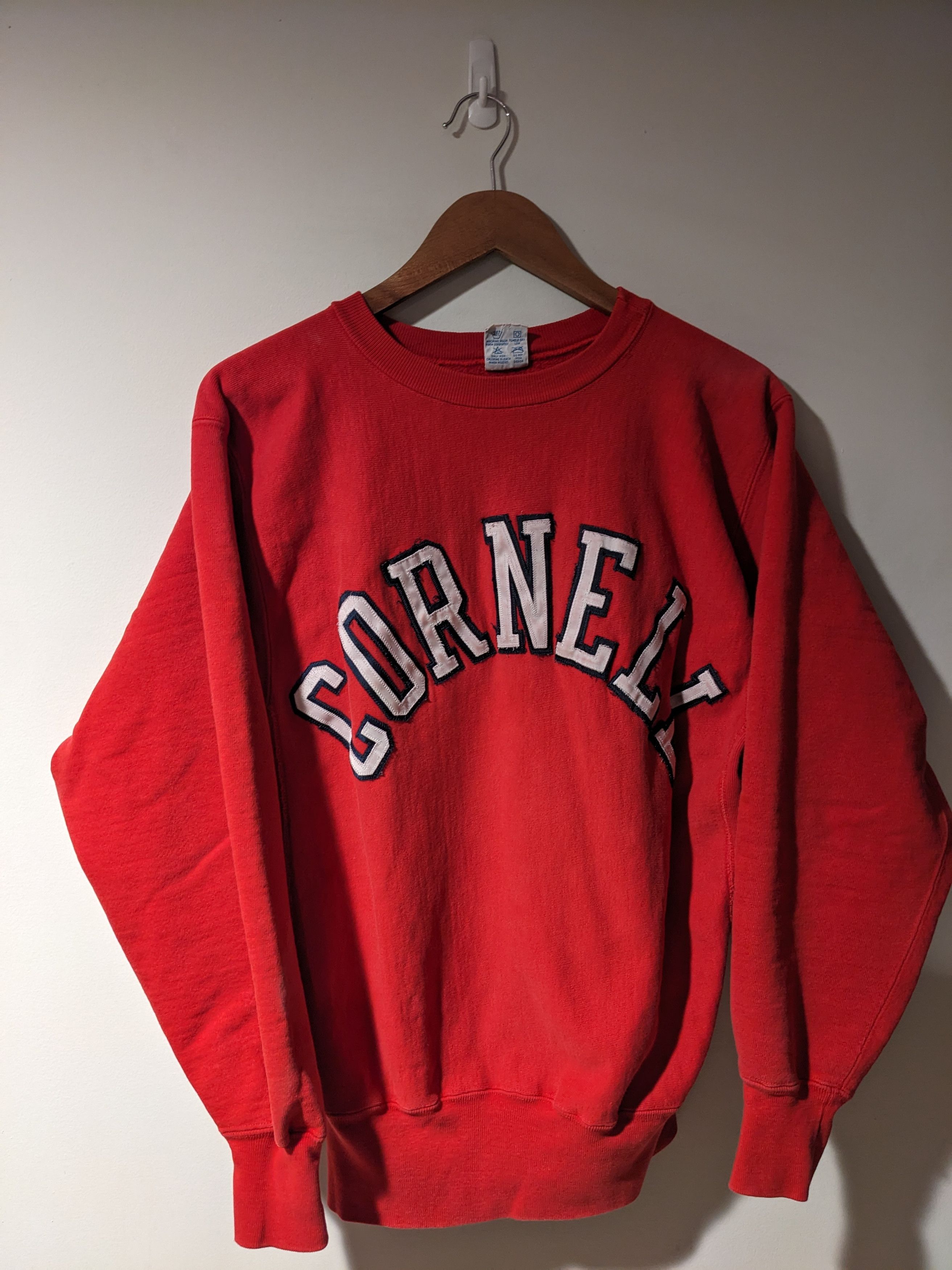 Vintage Vintage 90s Cornell University Champion Reverse Sweatshirt Size US L / EU 52-54 / 3 - 1 Thumbnail