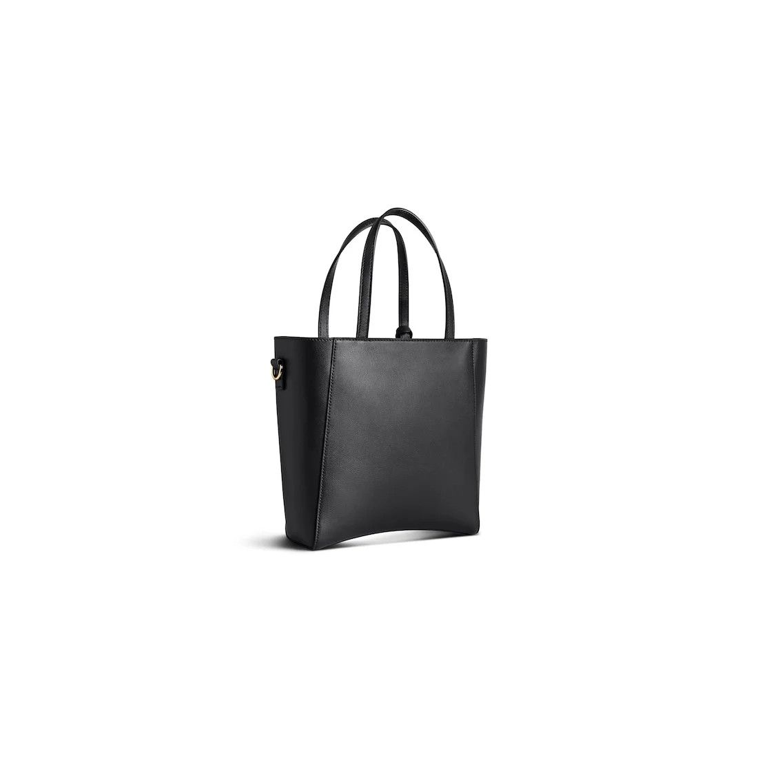 Balenciaga o1in1g0326 Size: OS / Hourglass Soft Small Tote Bag in Black Size ONE SIZE - 3 Thumbnail