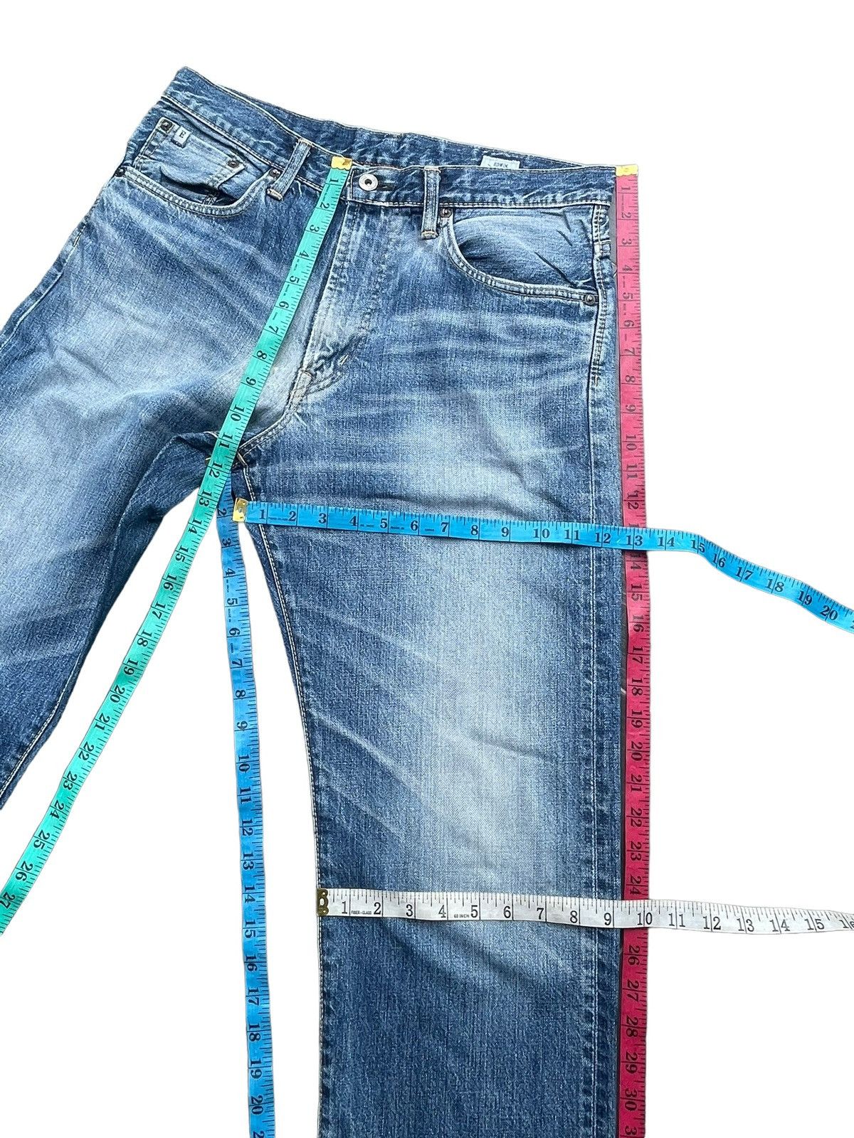 Edwin Vintage Edwin ED05 Faded Denim Size US 34 / EU 50 - 14 Thumbnail
