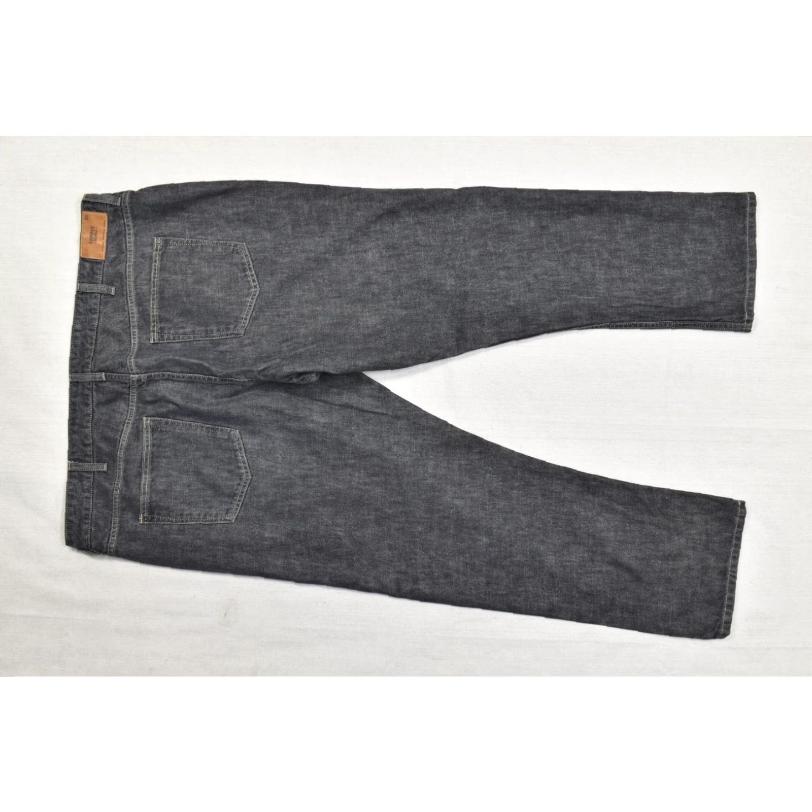 Tommy Hilfiger Tommy Hilfiger Rebel Slim Jeans Men's 42x30 Dark Wash Denim Blue Black 5-Pocket Logo Slim Straight Vintage No Size US 42 / EU 58 - 7 Thumbnail