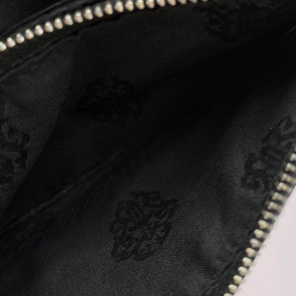 Chrome Hearts CHROME HEARTS 2 ZIP CROSS BALL BUTTON NYLON WALLET silver Size ONE SIZE - 6 Thumbnail