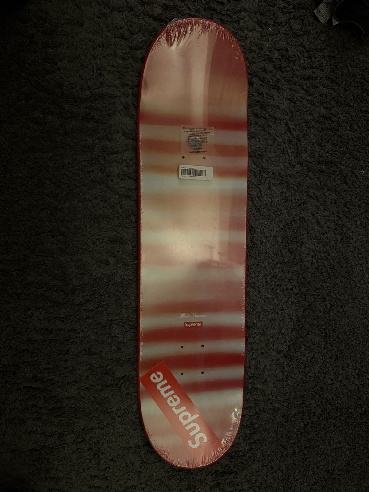 Supreme Supreme Blurred Red Skate deck Size ONE SIZE - 2 Thumbnail