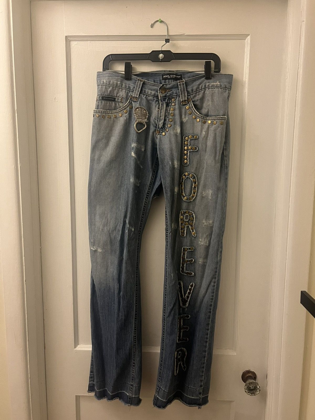 Dolce & Gabbana D&G Forever Studded Denim | Grailed