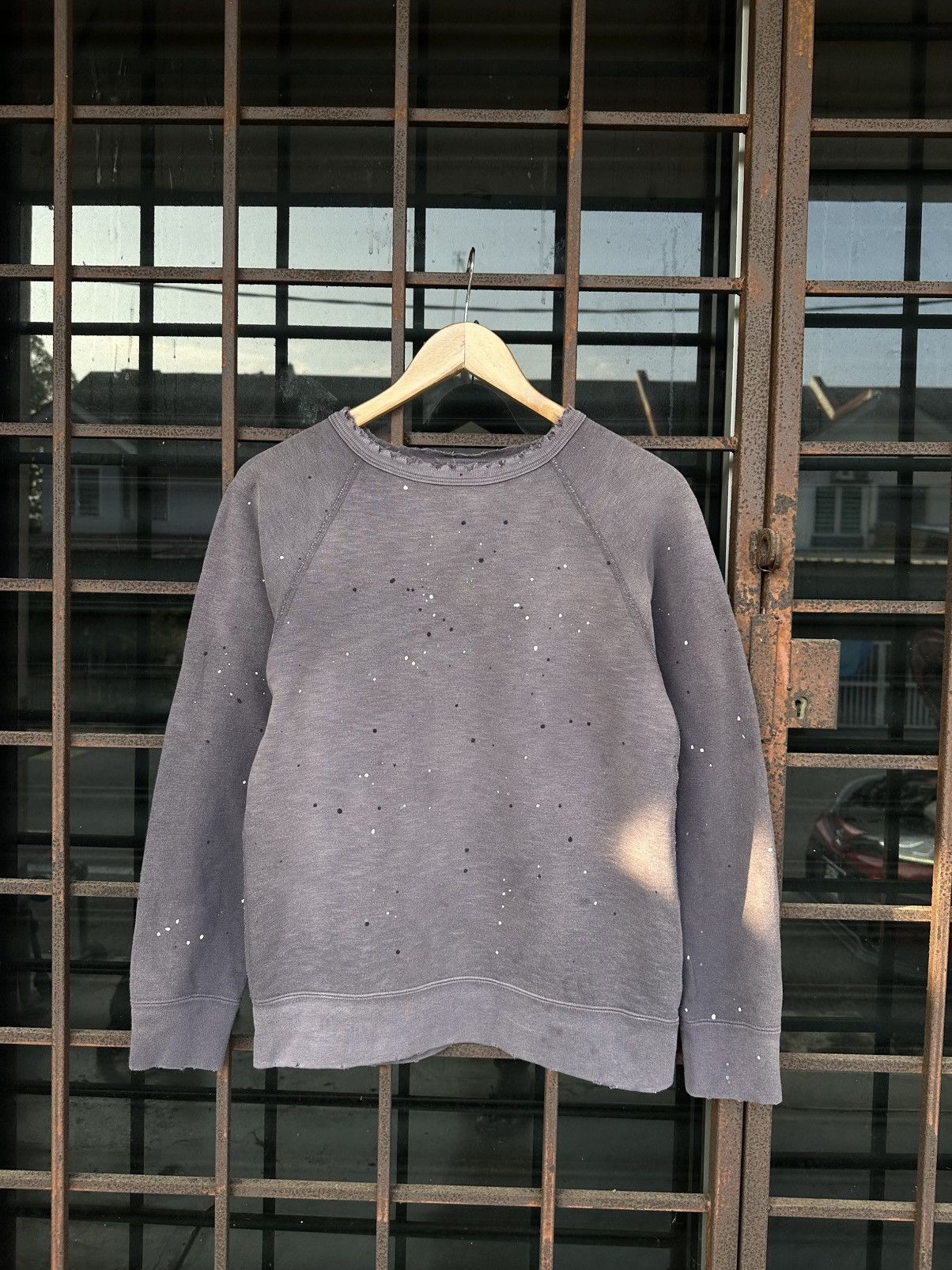 Vintage Thrashed Sun Faded Distressed Erd Grunge Crewneck Size US S / EU 44-46 / 1 - 2 Thumbnail
