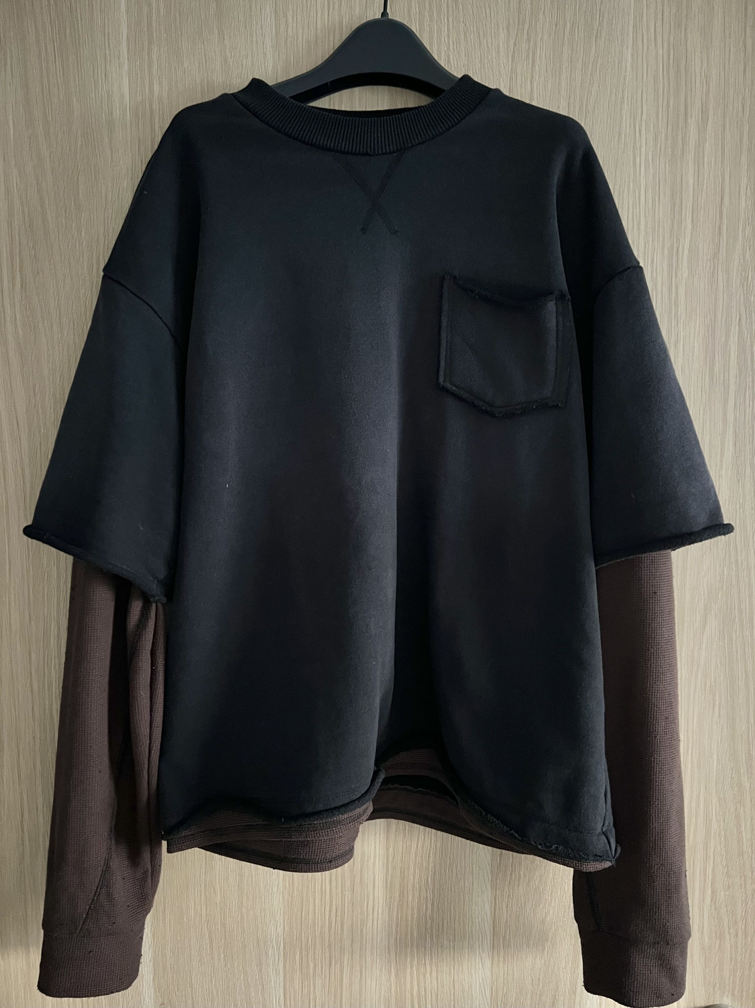 Jaded London Jaded London Double-Layered Sweatshirt black