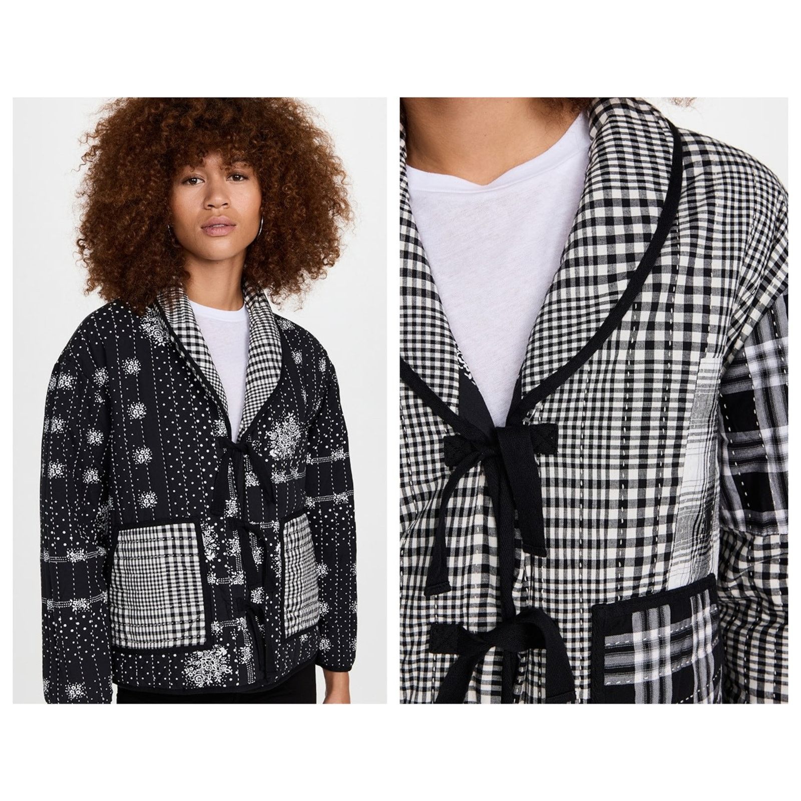 THE GREAT THE GREAT. The Reversible Quilted Jacket (2/medium) Size M / US 6-8 / IT 42-44 - 3 Thumbnail