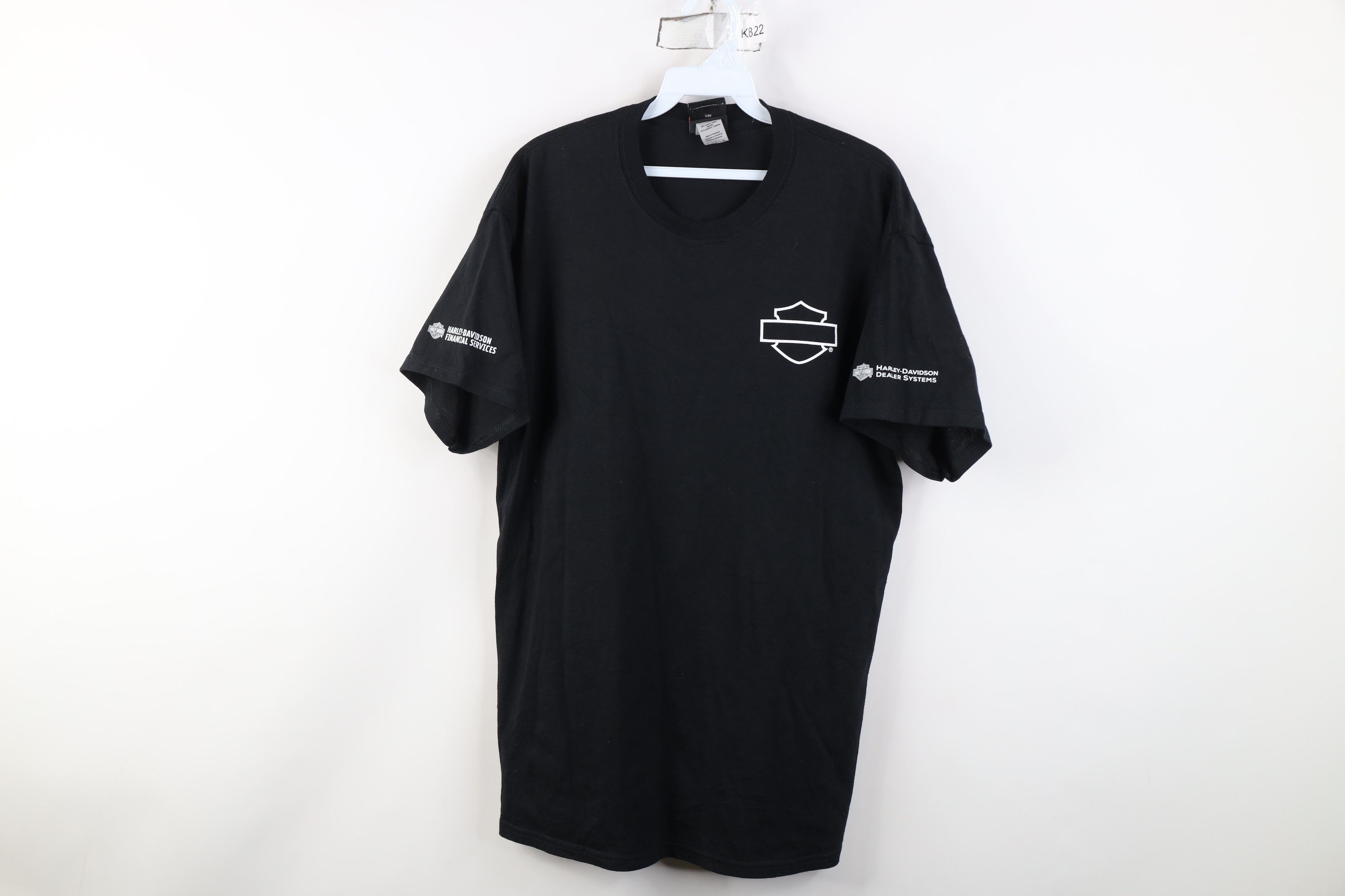 Harley Davidson Y2K Harley Davidson Motorcycle Riding Short Sleeve T-Shirt Size US L / EU 52-54 / 3 - 1 Thumbnail