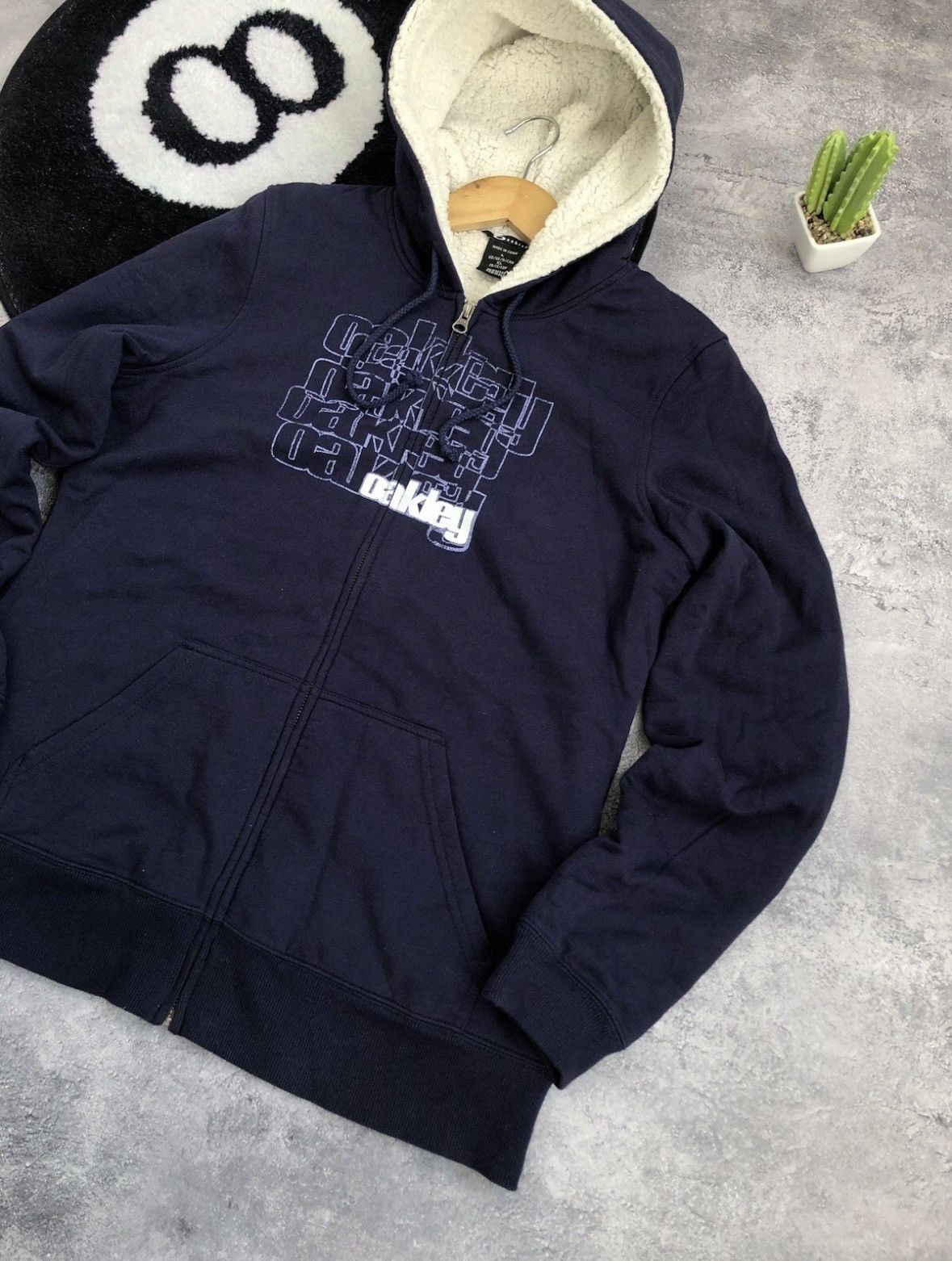 Oakley OAKLEY Hype Sherpa Zip Hoodie Streetwear Outdoor Gorpcore Size L / US 10 / IT 46 - 3 Thumbnail