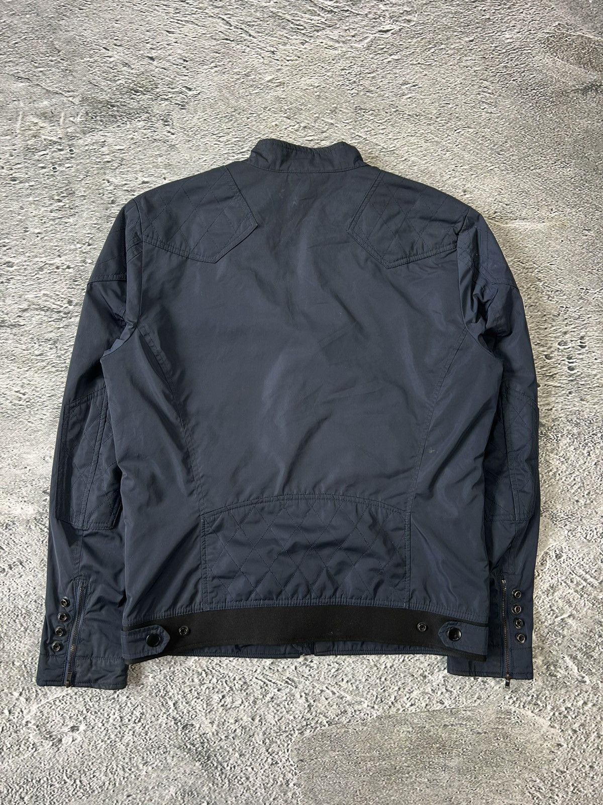 Diesel Diesel nylon jacket navy blue bomber vintage Y2K Size US M / EU 48-50 / 2 - 10 Thumbnail