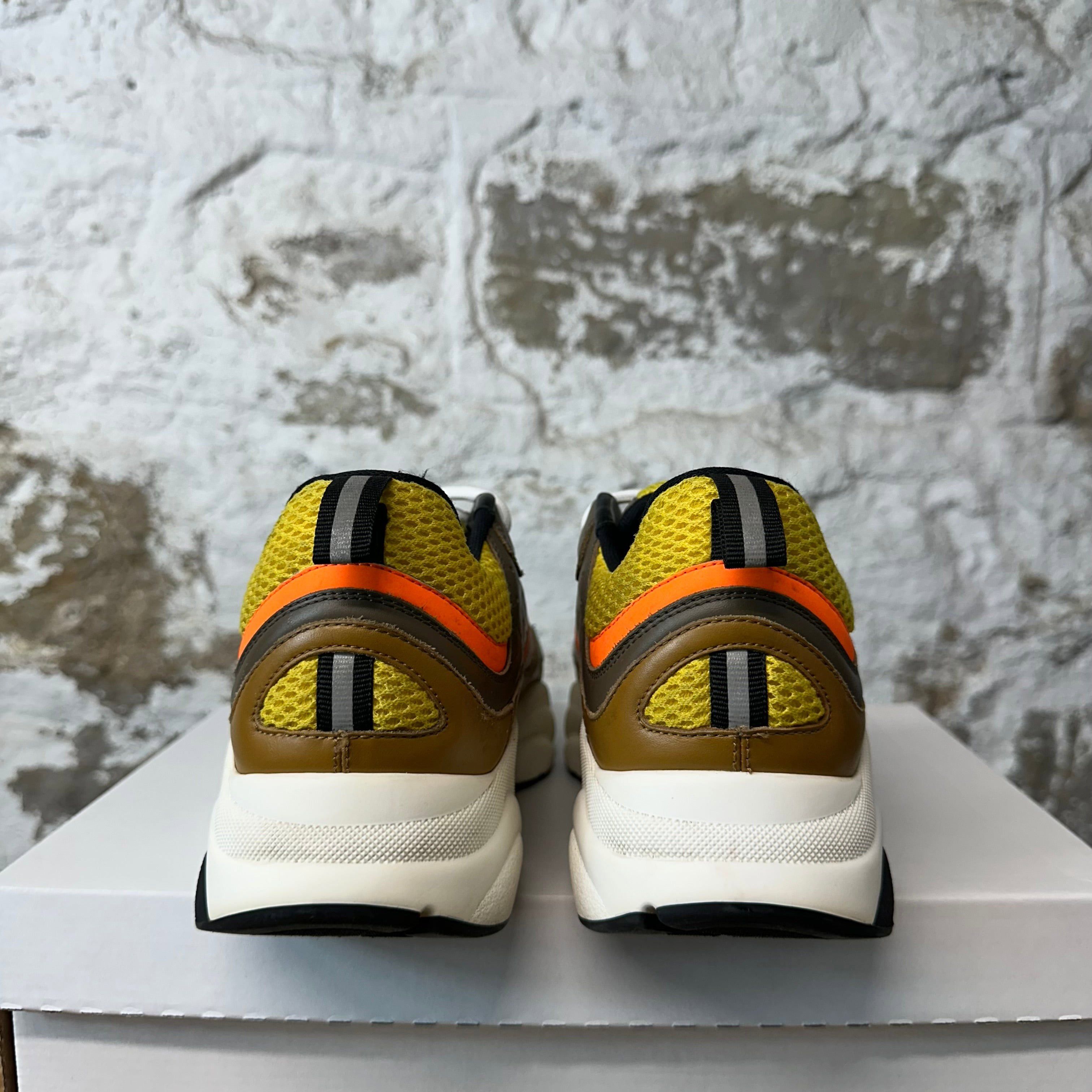 Dior Dior B22 Brown Orange White Sneaker Sz 6.5 (39) Size US 6.5 / EU 39-40 - 5 Thumbnail