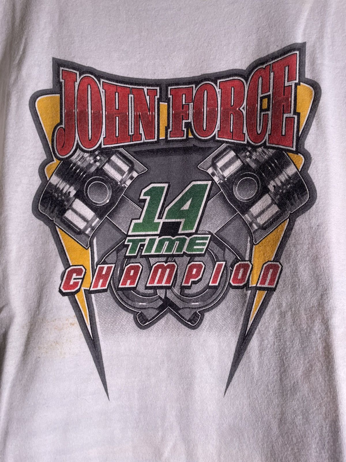 Vintage 2000’s Y2K VTG Vintage John Force 14 NASCAR Race Car Shirt Size US S / EU 44-46 / 1 - 7 Thumbnail