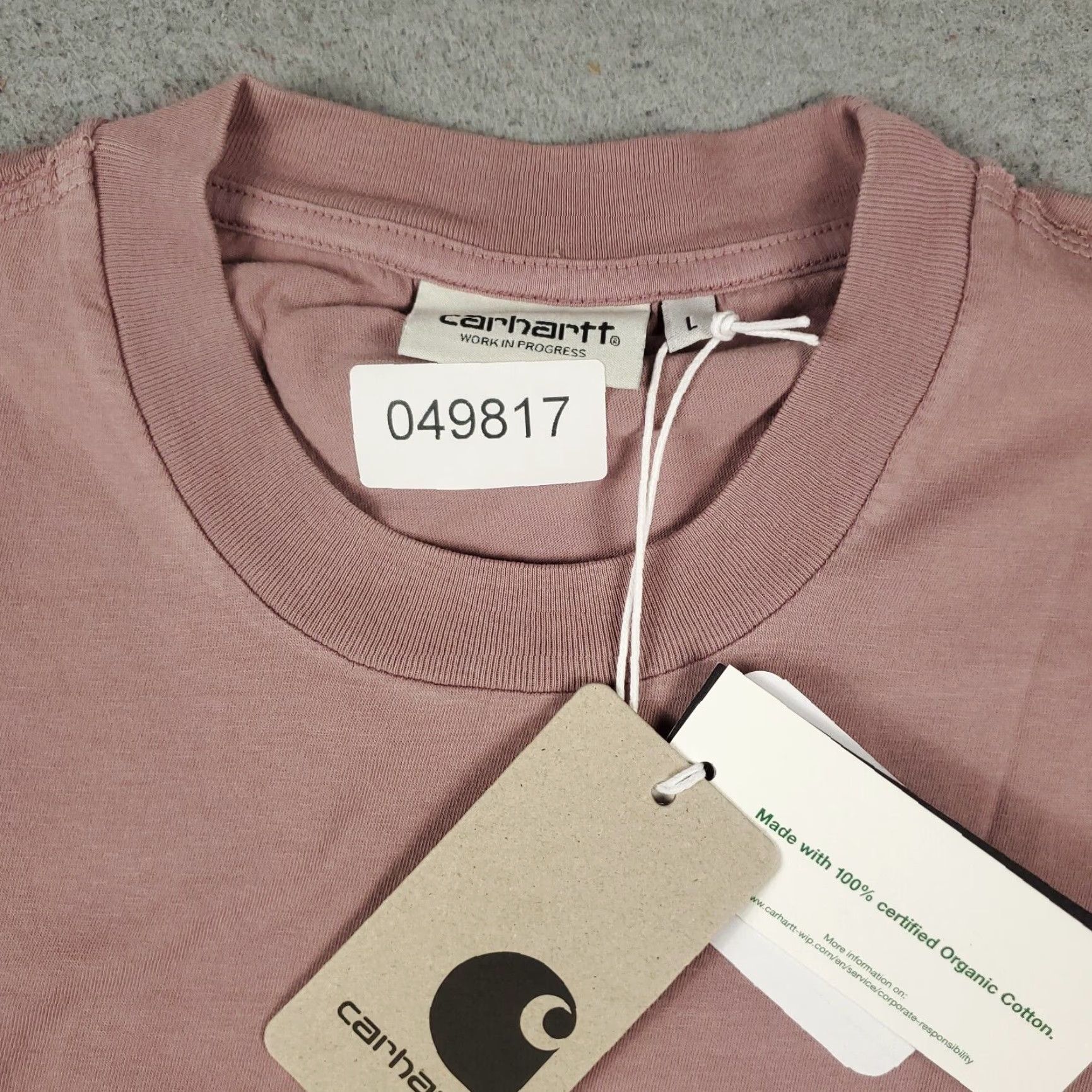 Carhartt Carhartt T Shirt Womens Large Pink Short Sleeve Crew Neck Tacoma Ladies Size L / US 10 / IT 46 - 2 Thumbnail