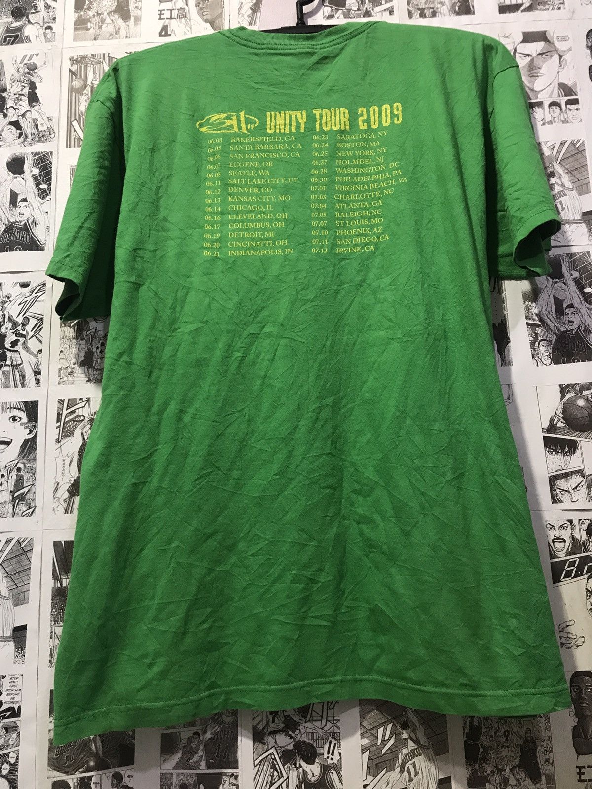 Band Tees × Japanese Brand × Vintage 2009 Three Eleven 311 Summer Unity Concert Tour T-Shirt Size US XL / EU 56 / 4 - 3 Thumbnail