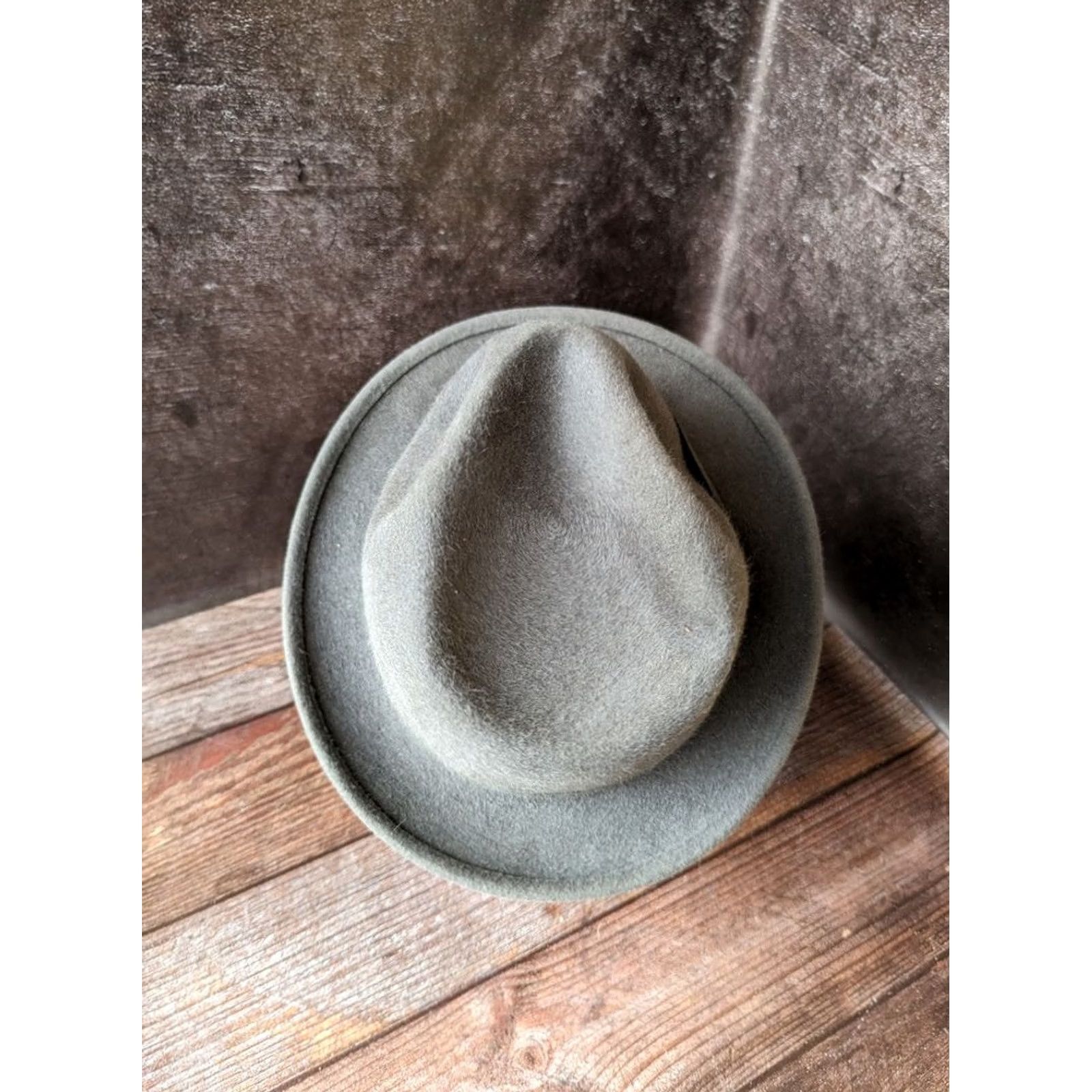 Vintage VINTAGE Botta Switzerland Fedora Hat gray size 55 Mens Womens? Size ONE SIZE - 7 Thumbnail
