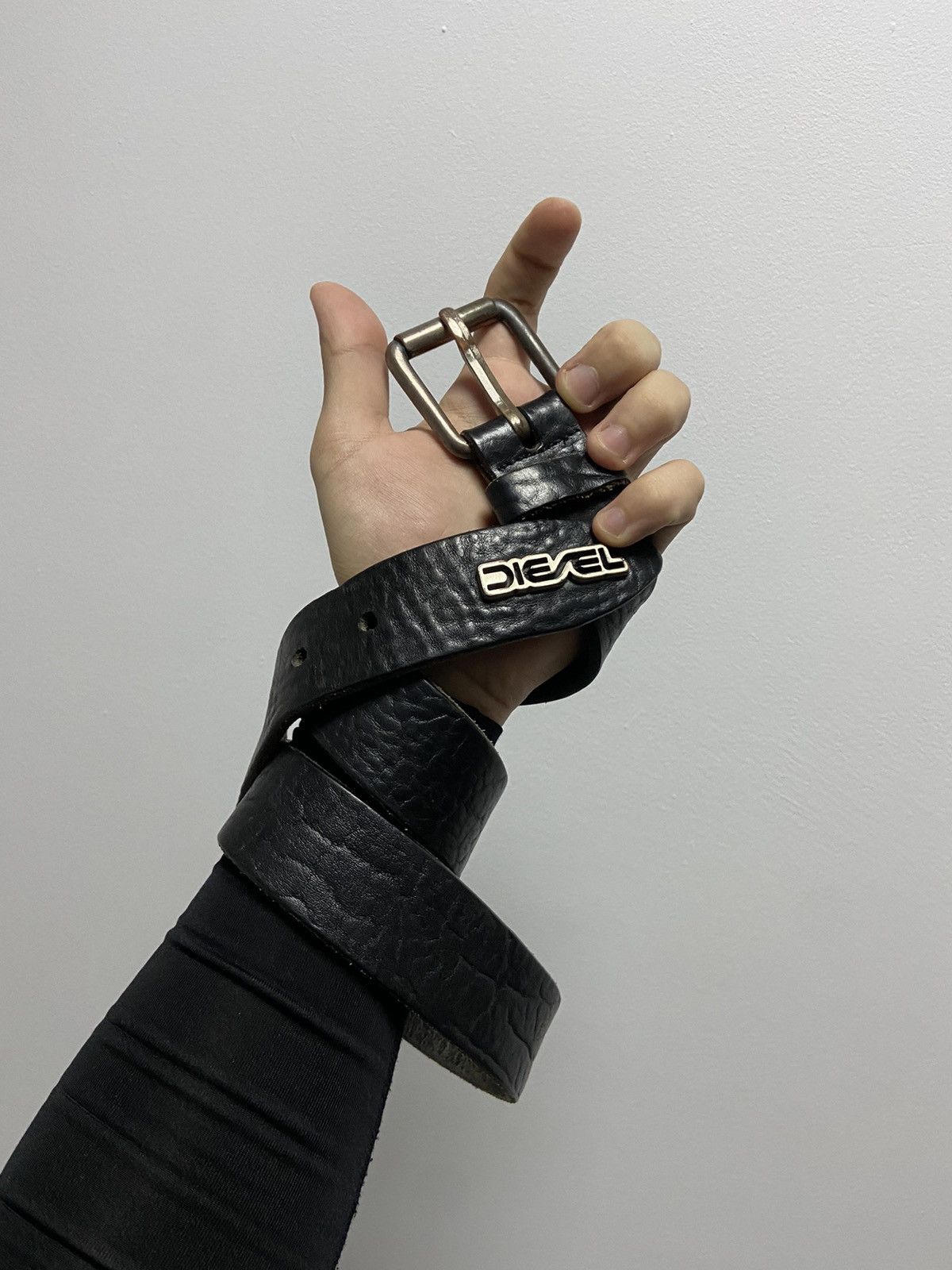 Diesel × Vintage Diesel Belt Vintage Avant Garde Y2K Style small Logo Size ONE SIZE - 1 Thumbnail