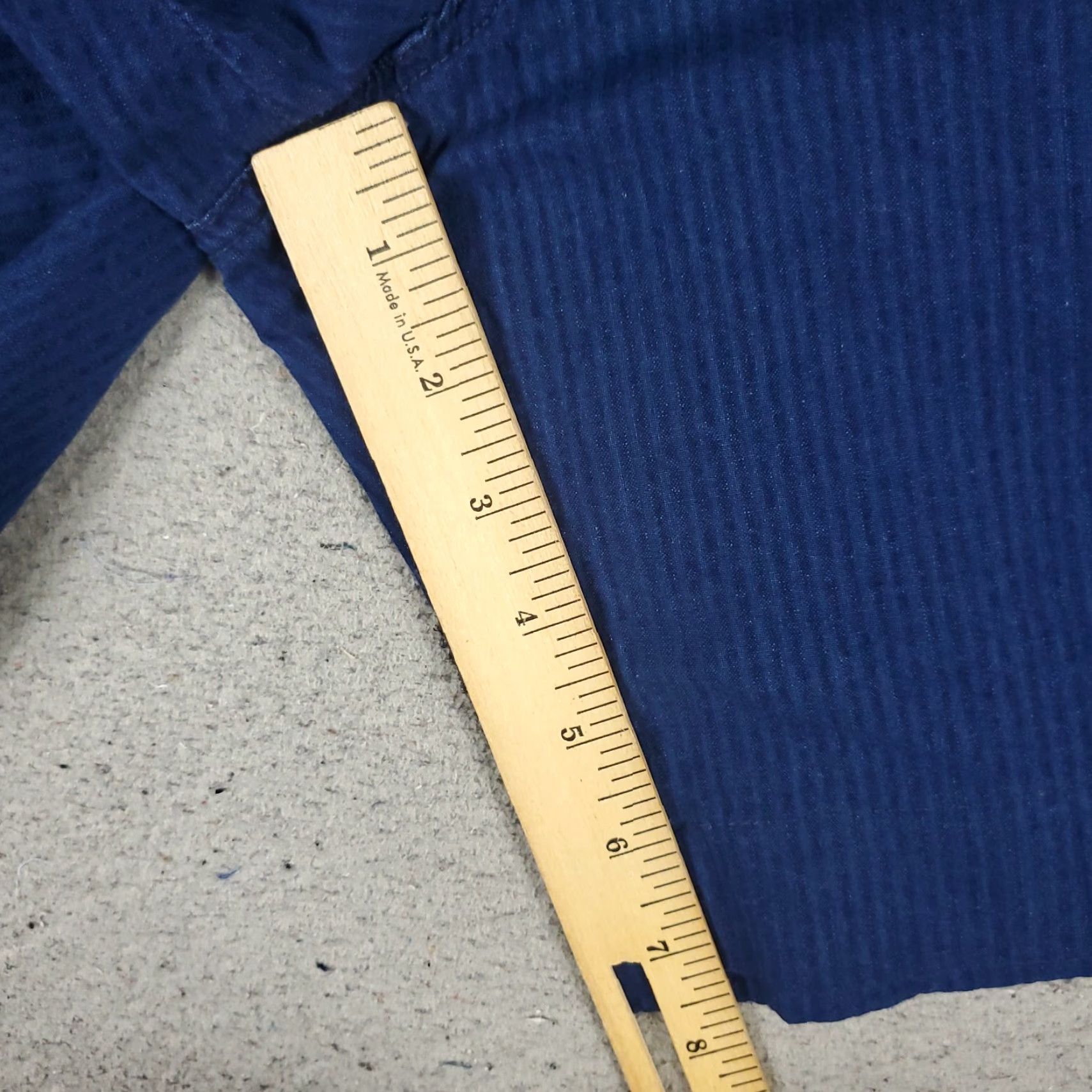 Ralph Lauren Ralph Lauren Chino Shorts Mens Size 40 Blue Striped Casual Flat Front Size US 40 / EU 56 - 6 Thumbnail