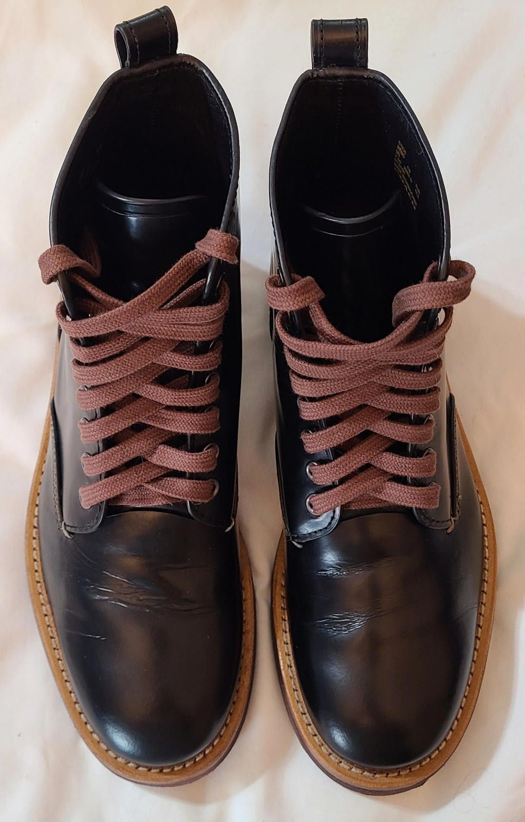 Coach Coach Derby Black Spazzolato Combat Boots Men Size 7.5 G1255 Size US 7.5 / EU 40-41 - 5 Thumbnail