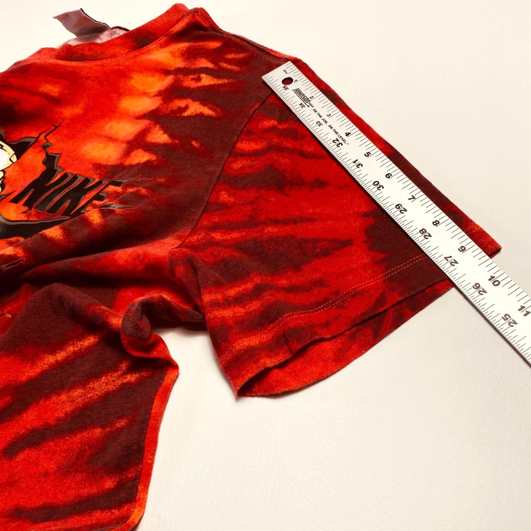Nike Nike Sportswear Frenzy Shirt Mens XL Red Tie-Dye Skeleton DR9763 891 7595 Size US XL / EU 56 / 4 - 7 Thumbnail
