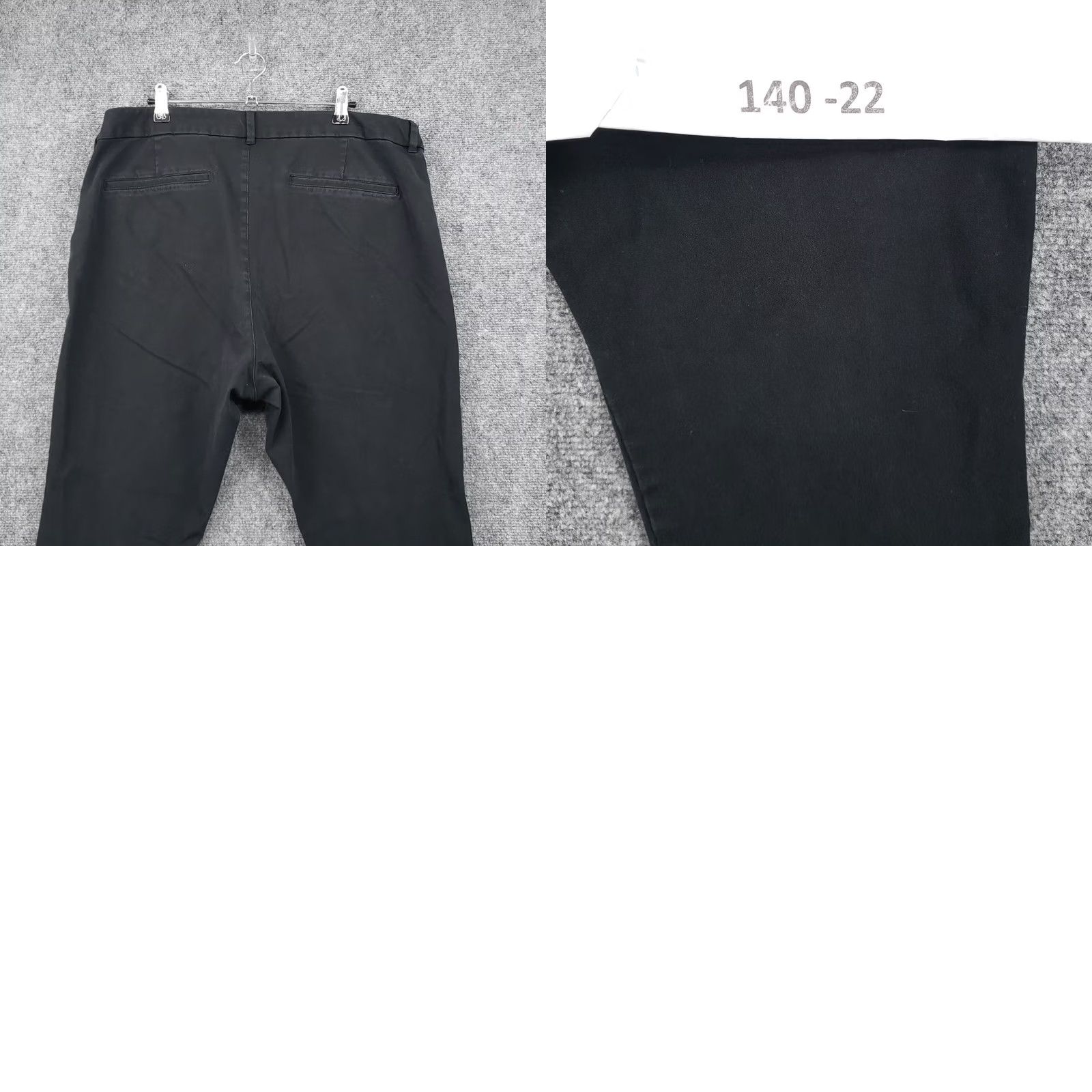 Old Navy Old Navy Women 18 Black Pixie Skinny High Rise Pants Ankle Secret Smooth Pockets Size 40" / US 18 - 9 Thumbnail