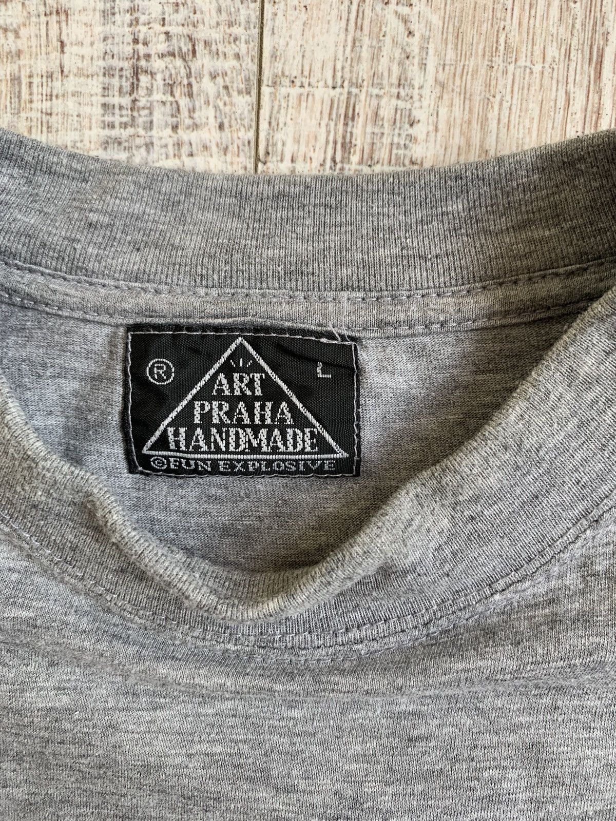 Other Vintage Franz Kafka Prague Art Praha T shirt Size US L / EU 52-54 / 3 - 7 Thumbnail