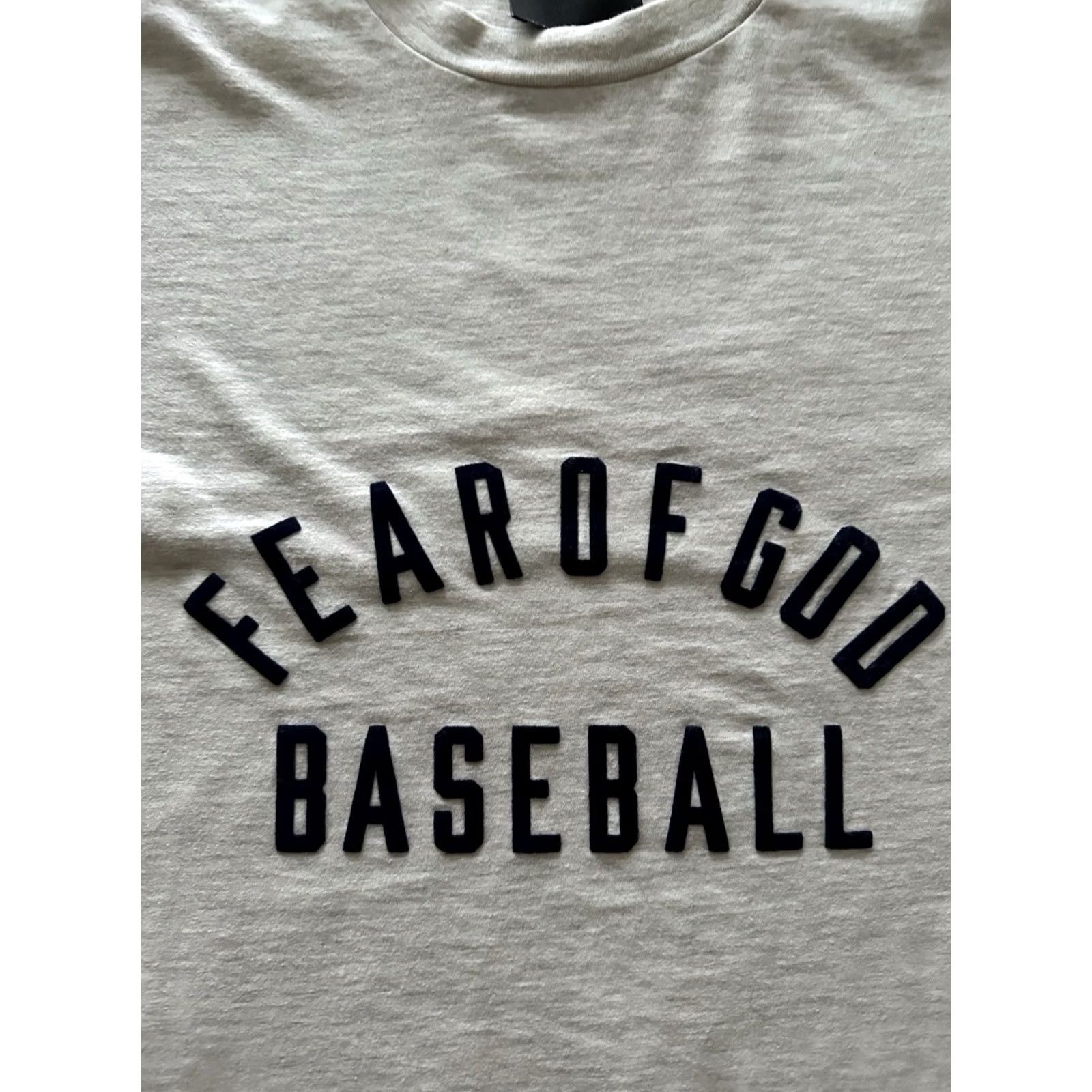 Fear of God FEAR OF GOD T-Shirt Gray Oversized Mens XS Chest 22 Length 25.75 And Blue Letters Vintage? Size US XS / EU 42 / 0 - 2 Thumbnail