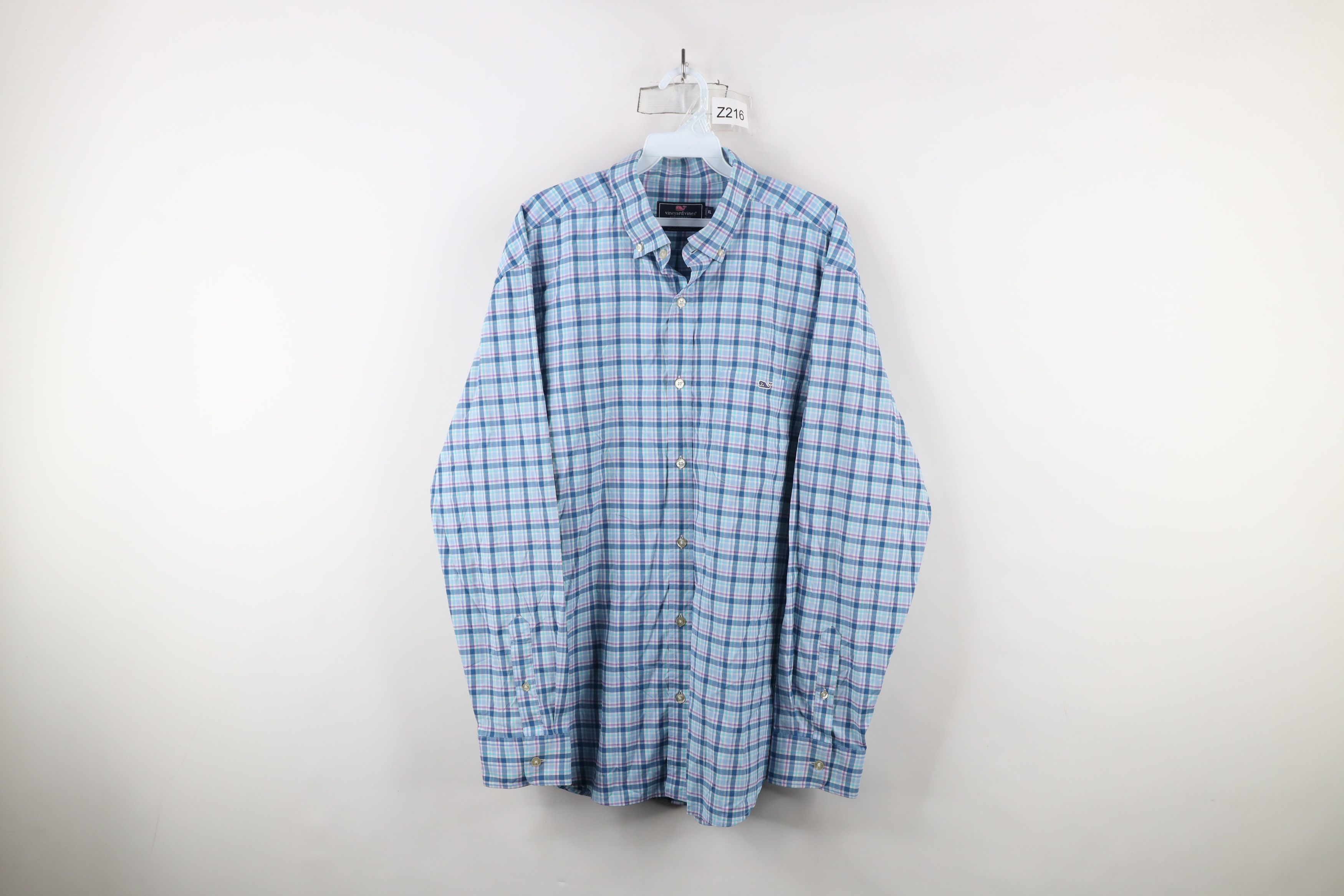 Vineyard Vines × Vintage Vineyard Vines Performance Tucker Button Down Shirt Plaid Size US XL / EU 56 / 4 - 1 Thumbnail