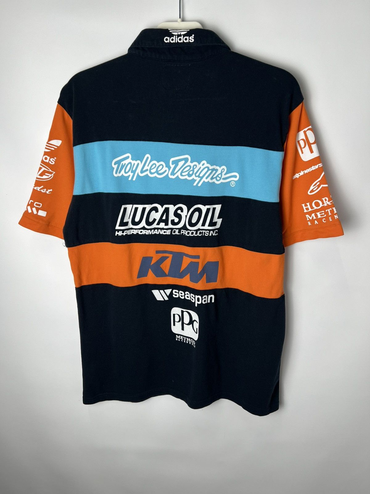 Vintage Vintage racing y2k KTM Troy Lee Designs Factory Team T-shirt Size US M / EU 48-50 / 2 - 4 Thumbnail