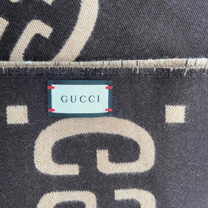 Gucci Gucci Classic double-sided scarf 2505-Nextarrow Size ONE SIZE - 2 Thumbnail