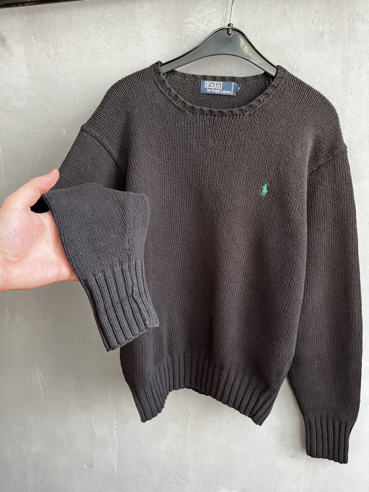 Ralph Lauren × Vintage Ralph Lauren black swear vintage size M Size US M / EU 48-50 / 2 - 4 Thumbnail