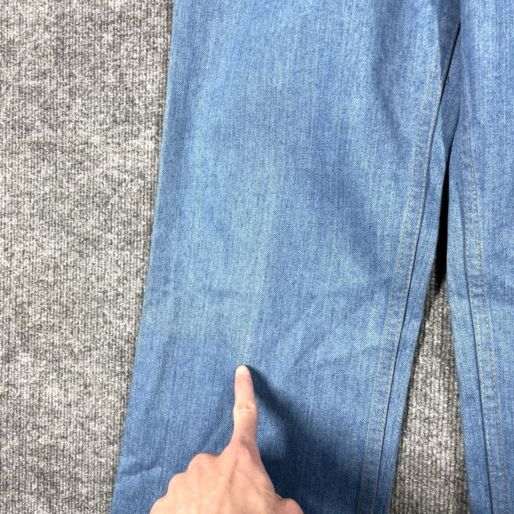 Levi's VINTAGE Levi's Jeans Denim 501 Series Size 32x38 Unisex USA Orange Tab Men’s 1980s Straight Jeans Size US 32 / EU 48 - 5 Thumbnail