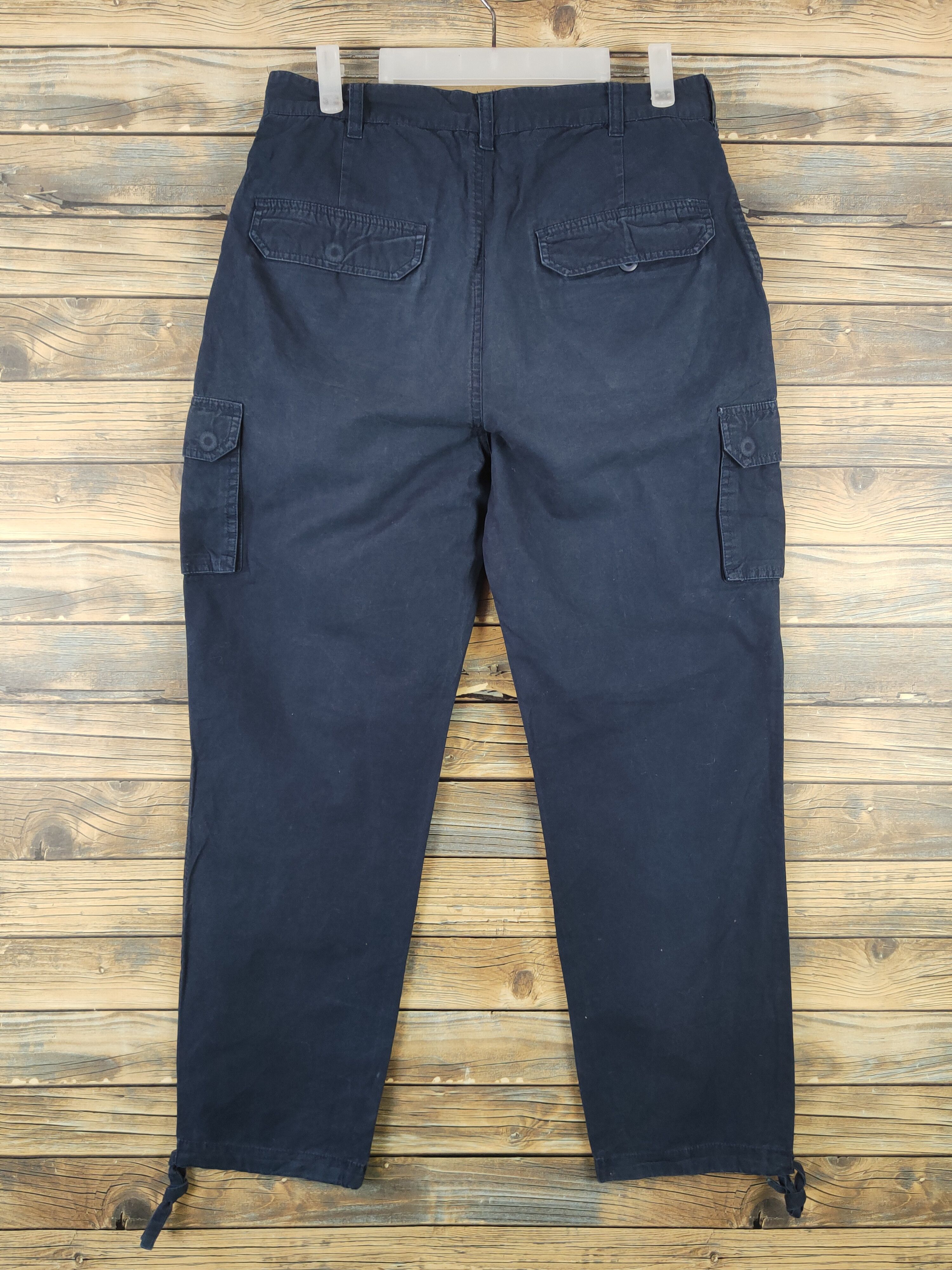Japanese Brand DLL Spinns Navy Multipocket Tactical Cargo Pants #514 Size US 30 / EU 46 - 7 Thumbnail