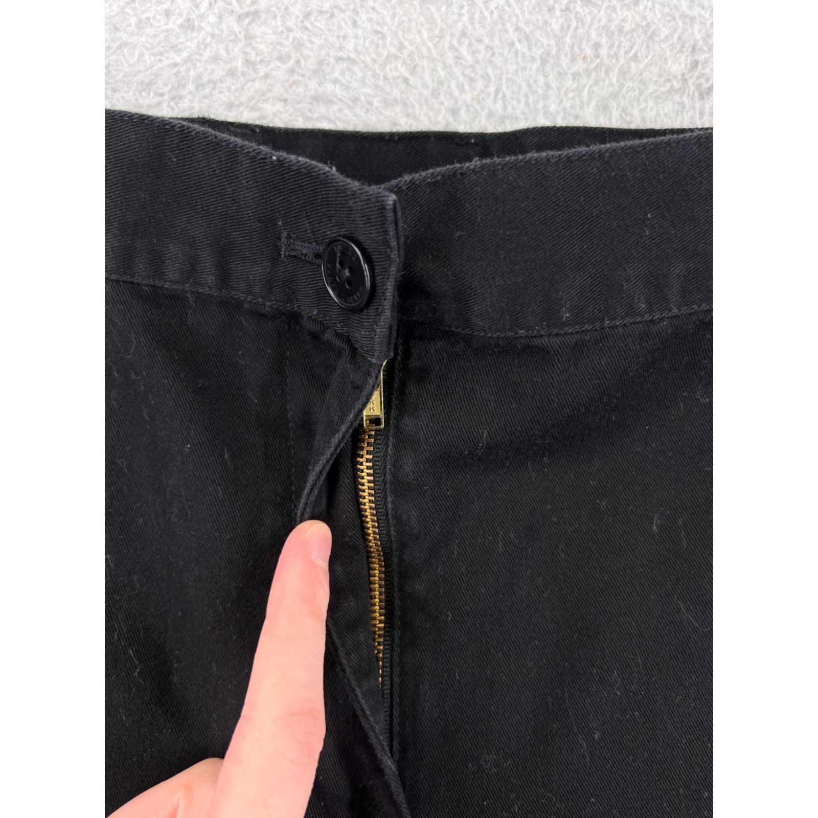 Ralph Lauren Lauren Ralph Lauren Shorts Women 14 Black Golf Twill Pockets 5-Pocket Design Chino Regular Cotton Blend 8 in Inseam Vintage No Size 36" / US 14 / IT 50 - 7 Thumbnail