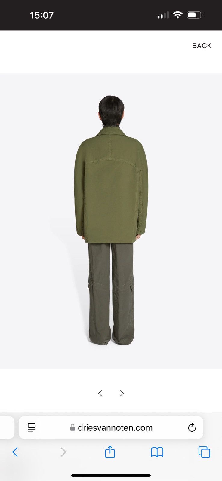 Dries Van Noten FW 24 25 double breasted coat new Size US L / EU 52-54 / 3 - 4 Thumbnail