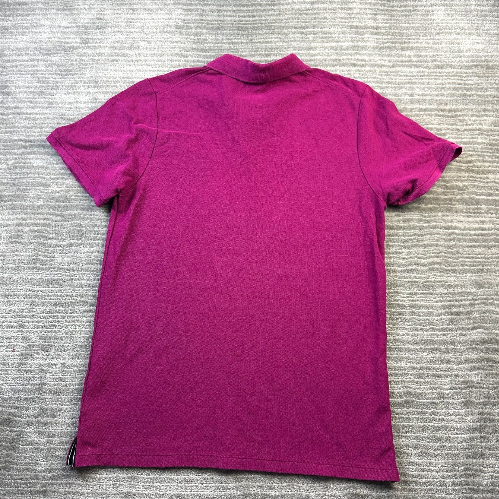Nike Nike Dri-Fit Polo Shirt Mens Medium Purple Tennis Golf Casual Activewear S/S Collared Logo Embroidered Size US M / EU 48-50 / 2 - 2 Thumbnail