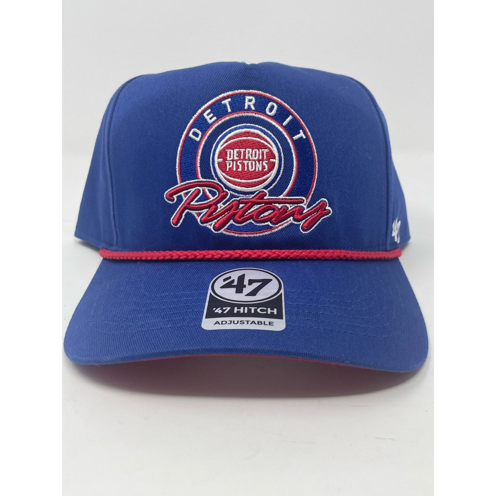 47 Brand Detroit Pistons Royal Ring Tone Snapback Adjustable Hat NEW Size ONE SIZE - 1 Thumbnail