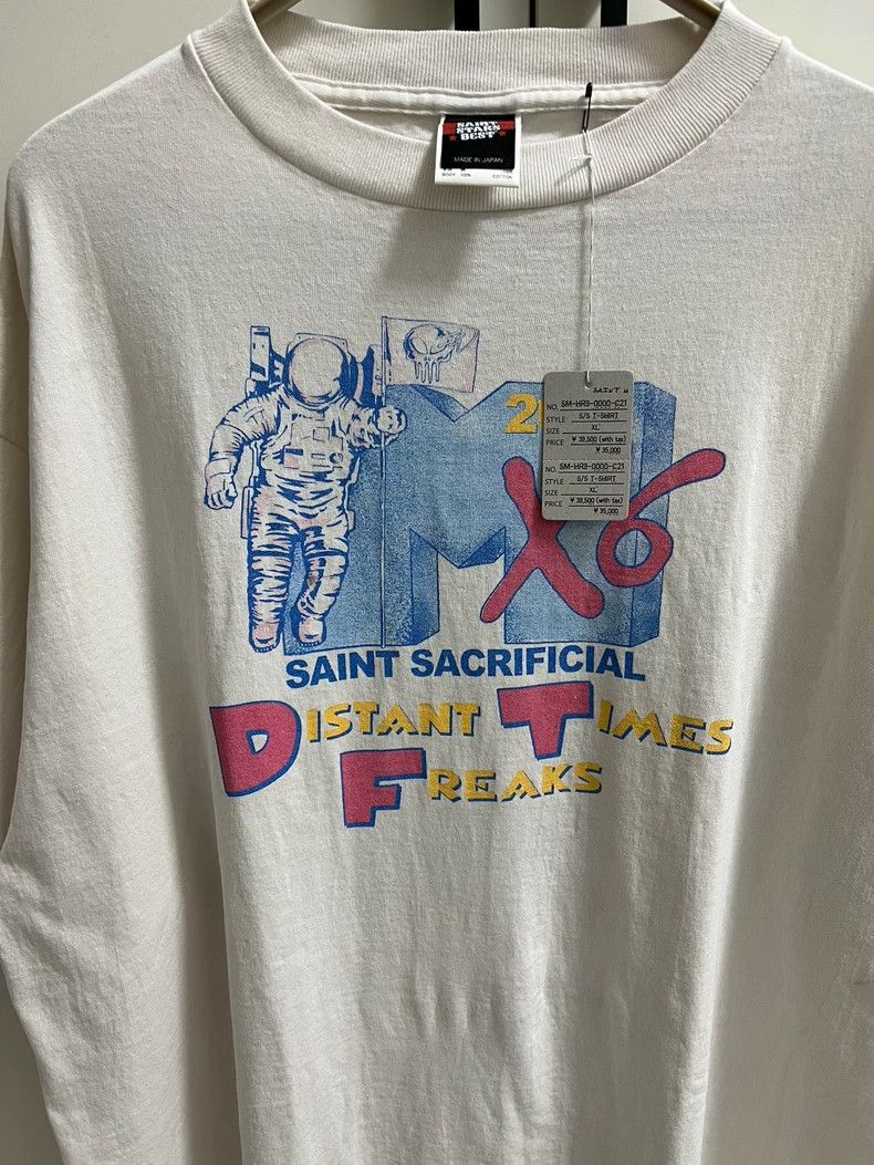 Saint Michael Saint Michael Retro astronaut printed short sleeves Size US XL / EU 56 / 4 - 3 Thumbnail