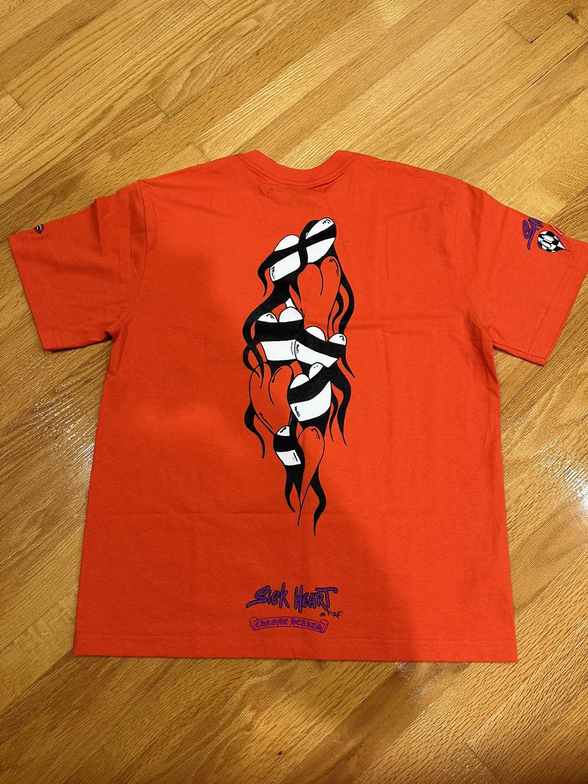 Chrome Hearts Chrome Hearts Matty Boy Chomper Tee Shirt Red