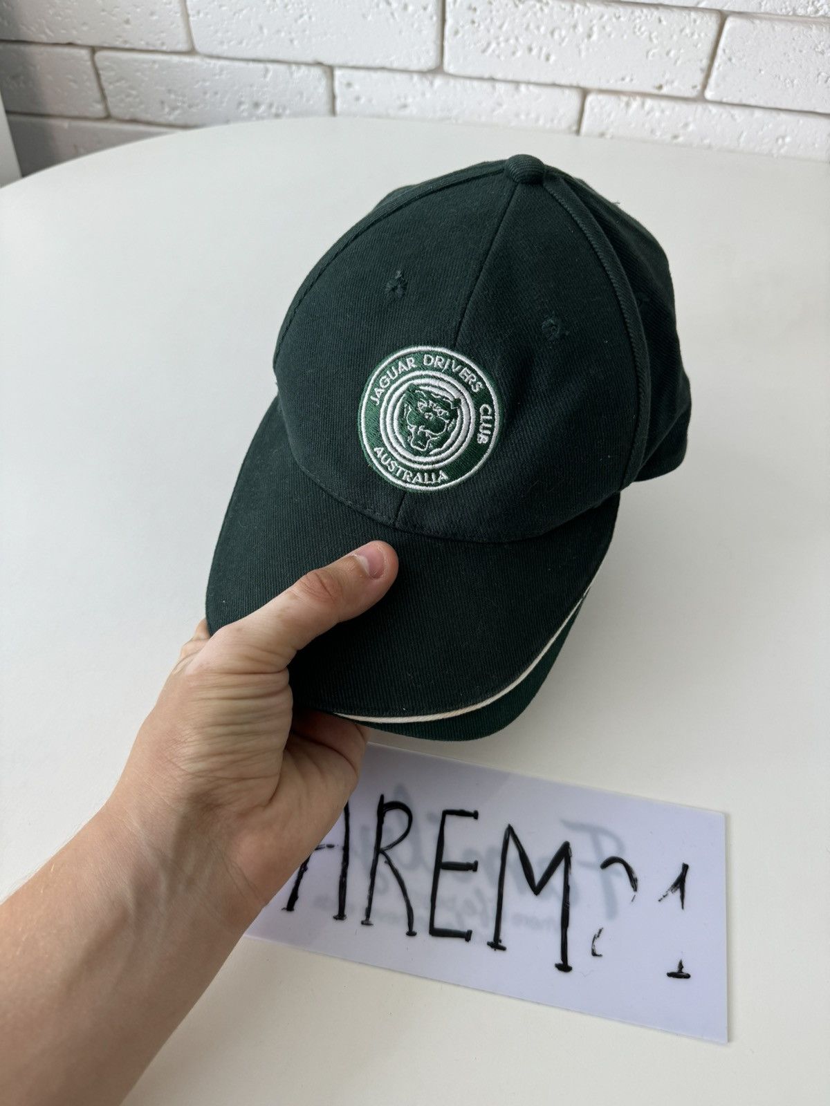 Vintage Jaguar drivers club Australia vintage cap hat Size ONE SIZE - 2 Thumbnail
