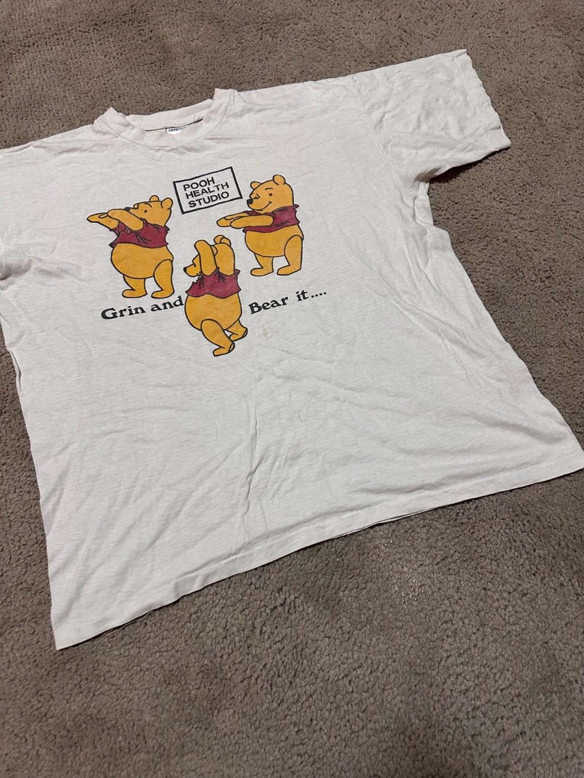 Disney Vintage 80s 1987 Pooh Walt Disney Tee Shirt Size US L / EU 52-54 / 3 - 2 Thumbnail