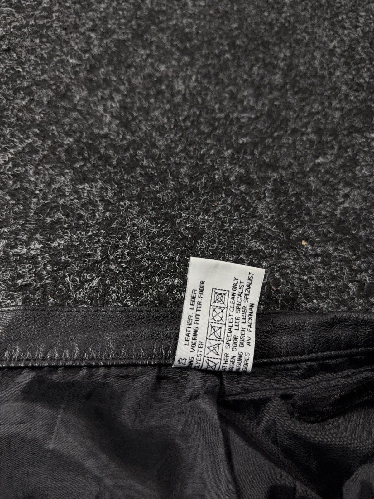 Leather Y2K Vintage Leather Pants Opium Style Alt Biker USA Rare Size US 34 / EU 50 - 8 Thumbnail