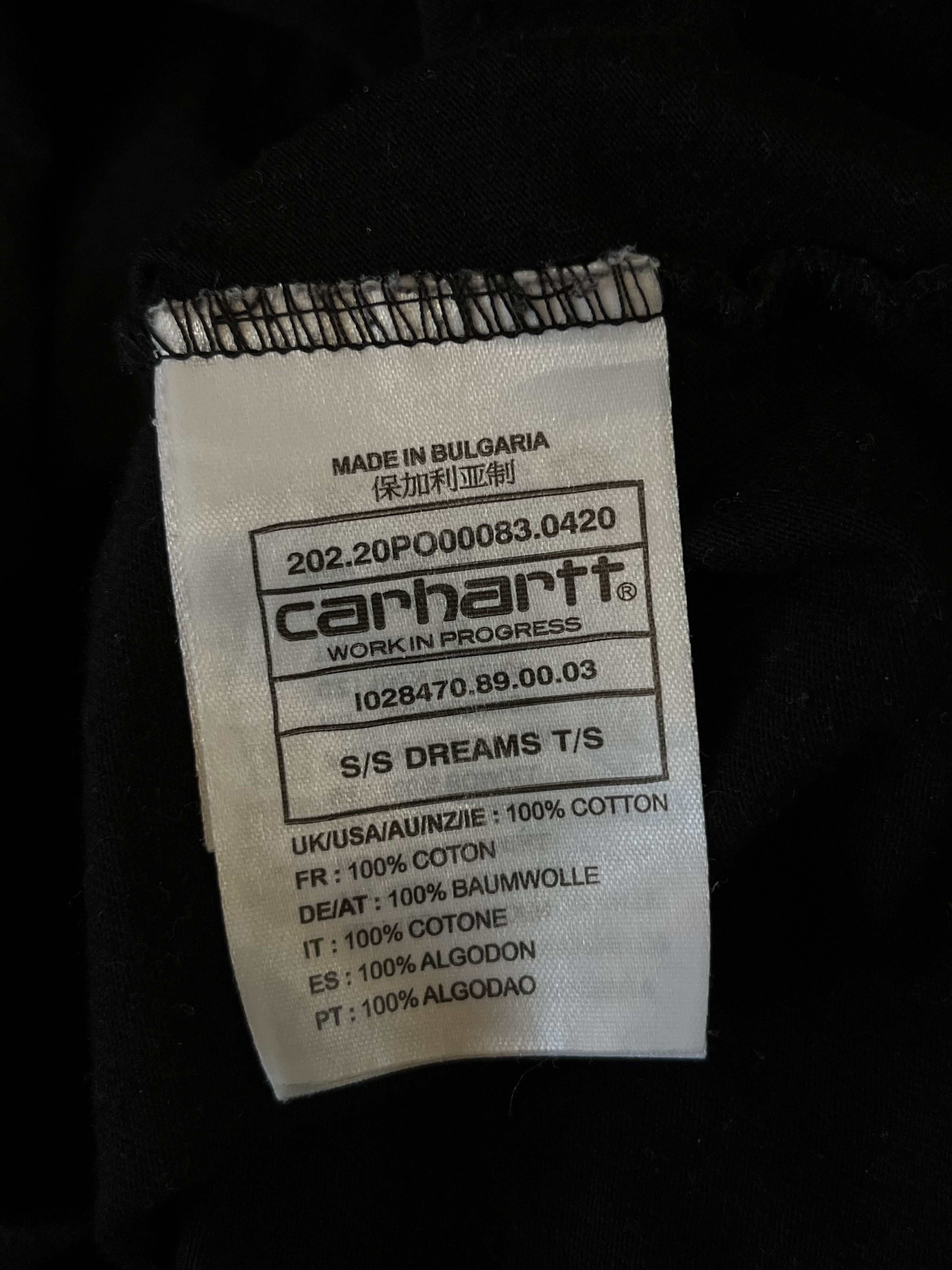 Carhartt × Carhartt Wip × Vintage Carhartt WIP Dreams Made of Chrome Shirt Size US XS / EU 42 / 0 - 7 Thumbnail