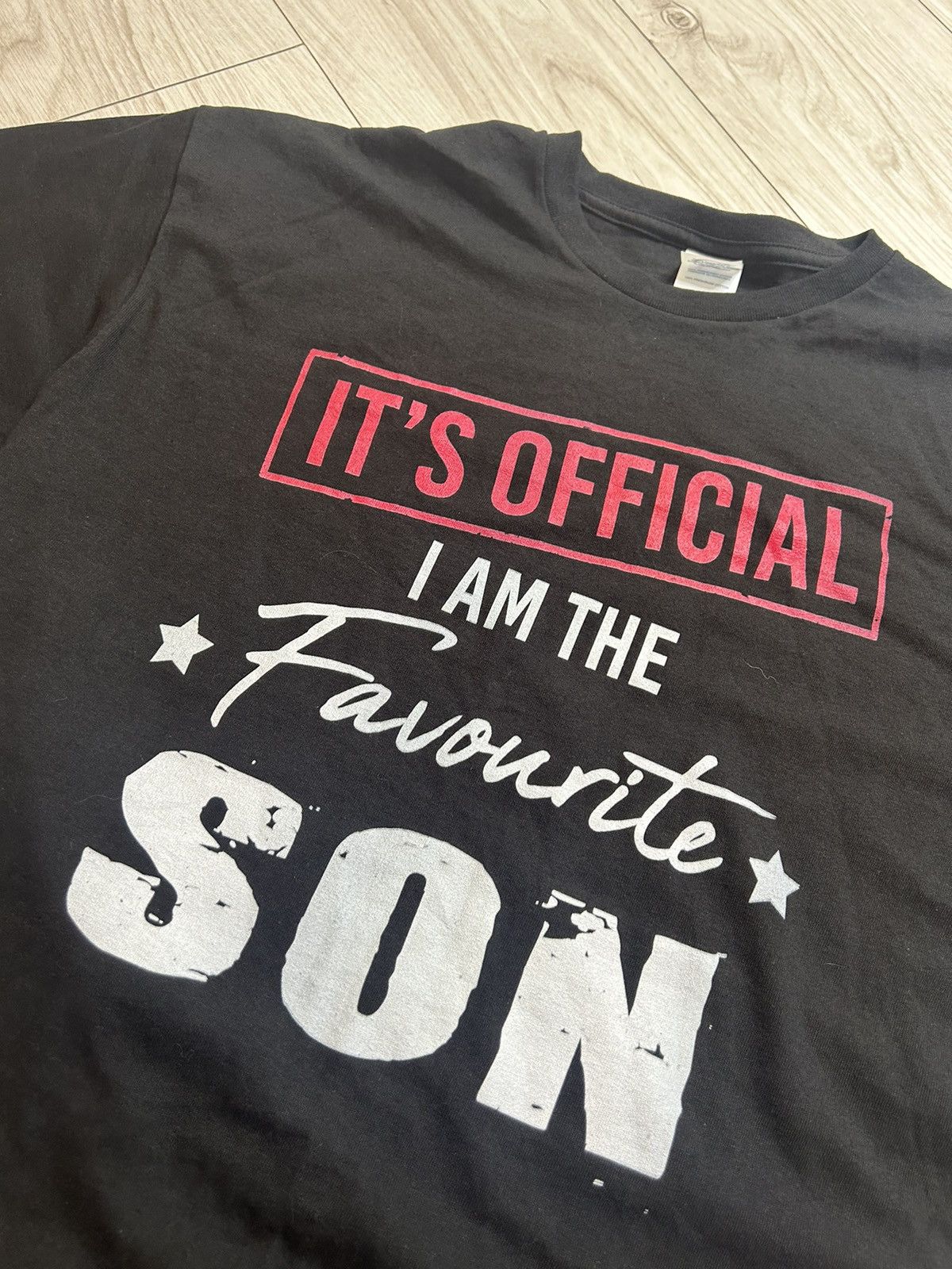 Japanese Brand × Vintage 2000's vintage t-shirt humor favourite SON Size US XL / EU 56 / 4 - 3 Thumbnail