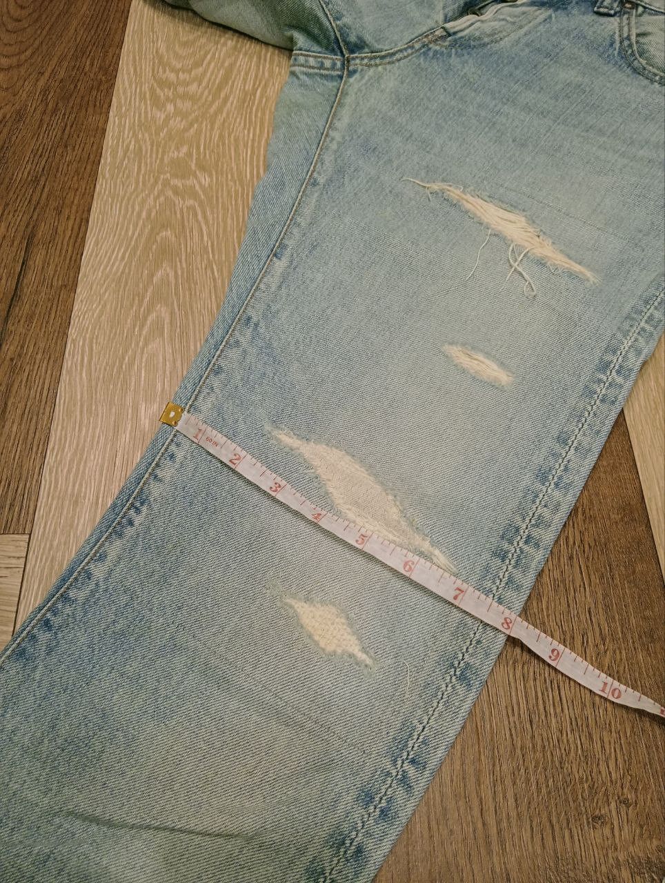 Johnbull JOHN BULL JAPAN SELVEDGE DISTRESSED JEANS - SIZE 30 Size US 30 / EU 46 - 18 Thumbnail
