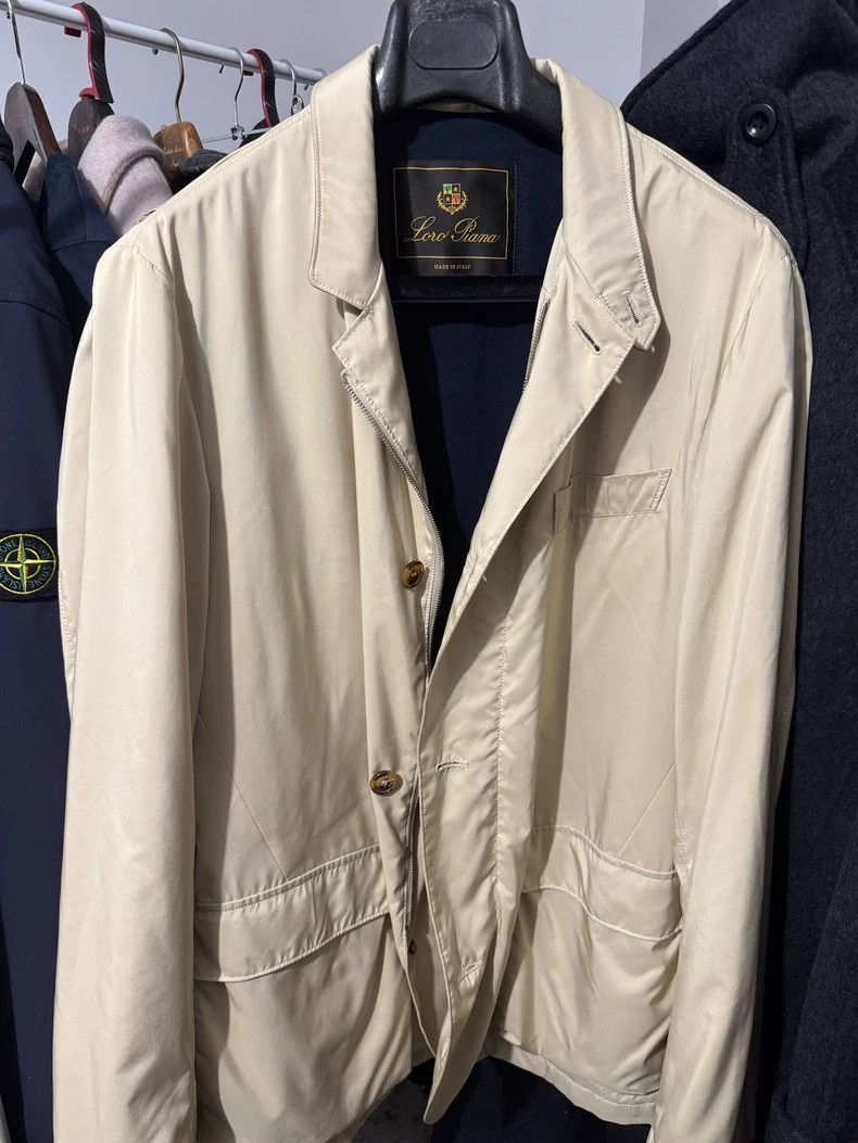 Loro Piana LORO PIANA Cashmere lined trench jacket Size US L / EU 52-54 / 3 - 1 Thumbnail