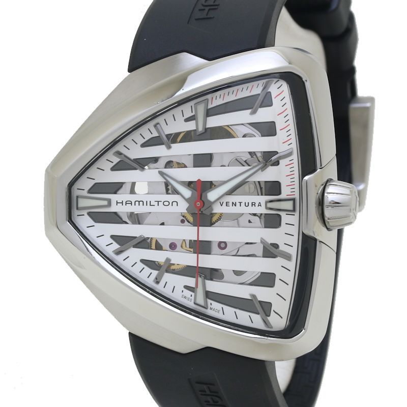 Hamilton Hamilton Skeleton Ventura Watch H24555381 H245550 Metal Automatic H24555381 H245550 in Silver