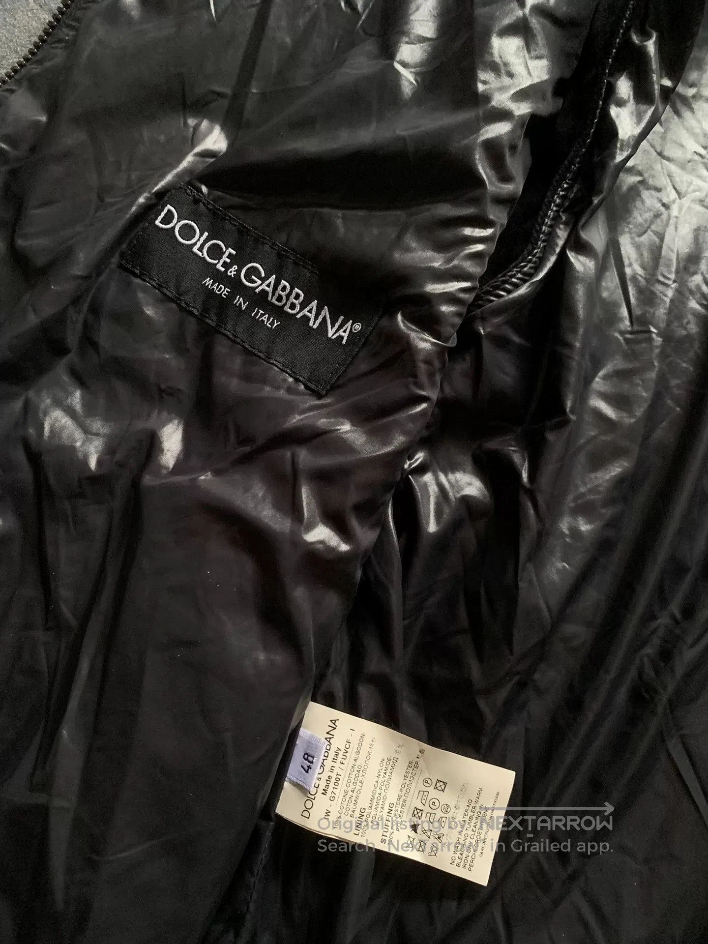 Dolce & Gabbana Dolce & Gabbana Velvet Hooded Vest. Size US M / EU 48-50 / 2 - 6 Thumbnail